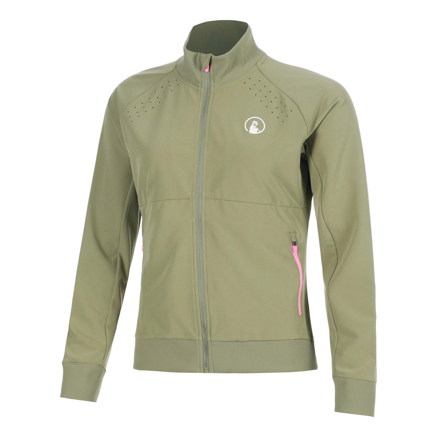 Quiet Please Memories Return Trainingsjacke Damen - khaki