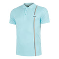 Game 3 Polo Hommes - bleu clair