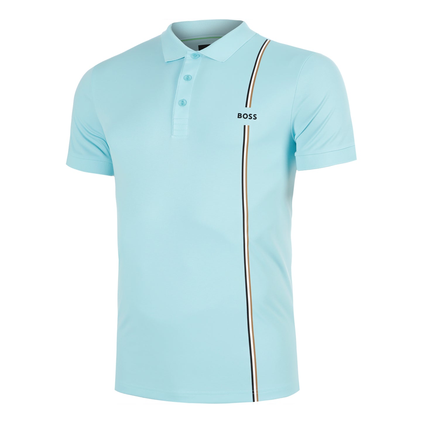 BOSS Game 3 Polo Hommes - bleu clair