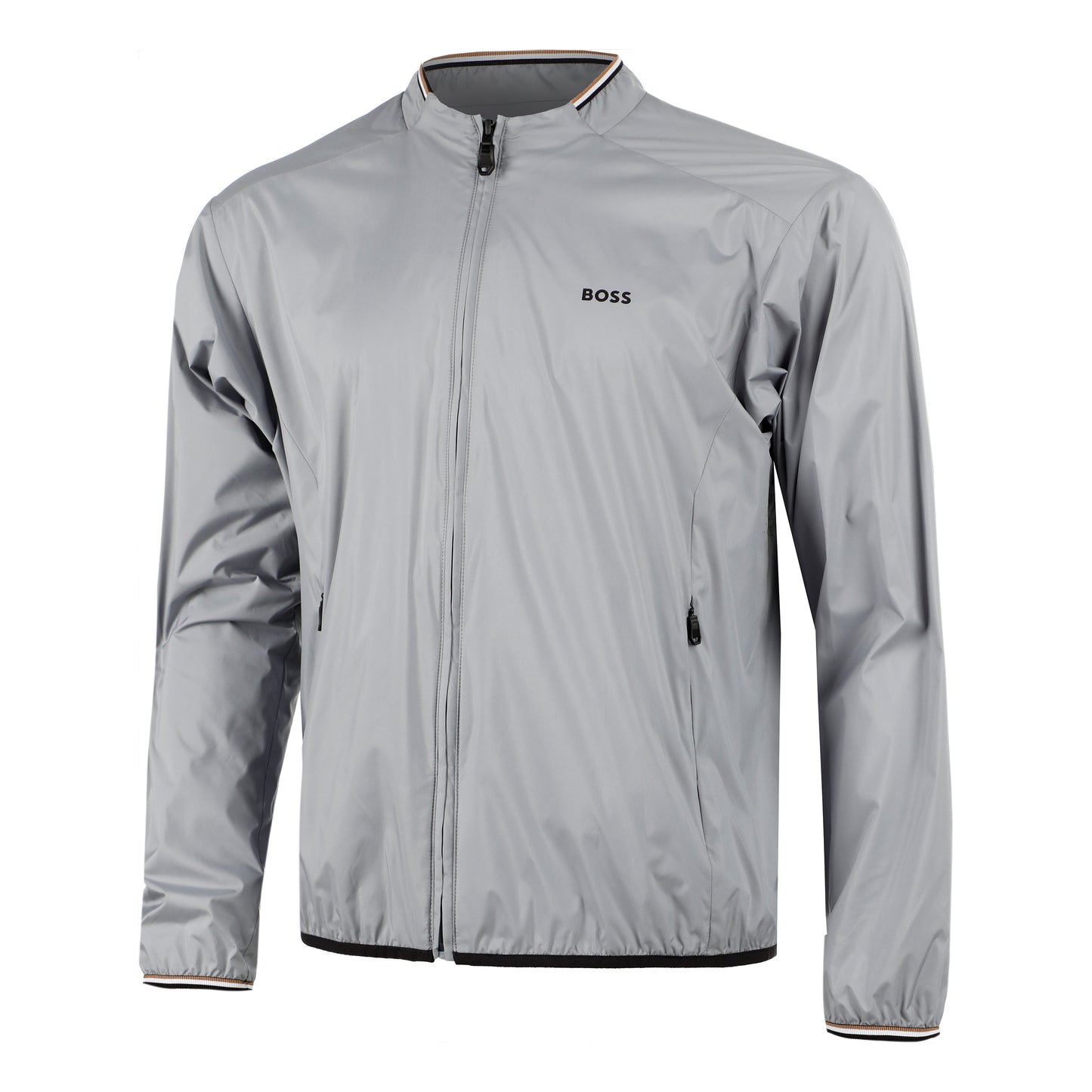 BOSS Game Giacca da allenamento Uomini - grigio scuro
