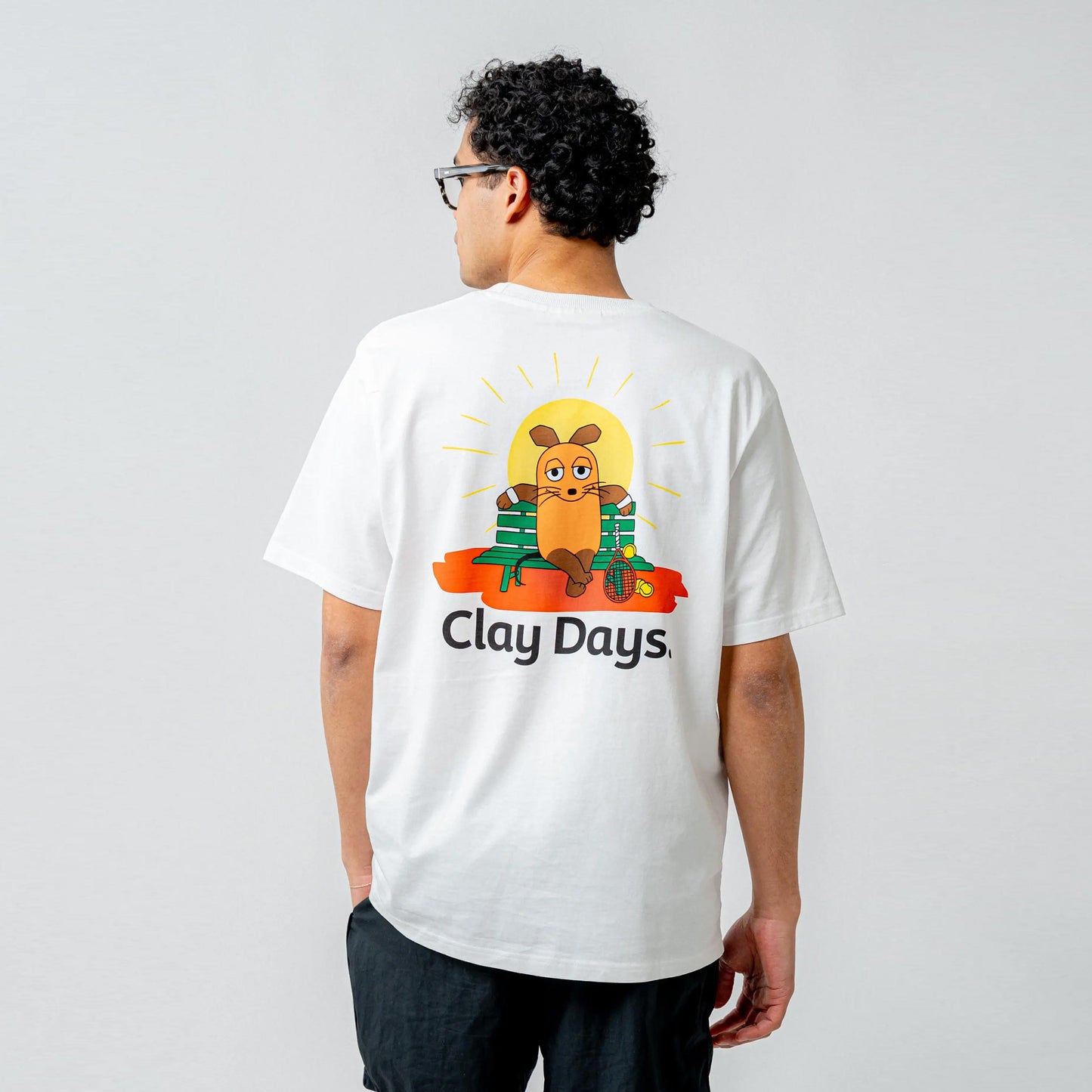Lobster & Lemonade Maus Clay Days – '94 Campus T-shirt Unisex - blanc