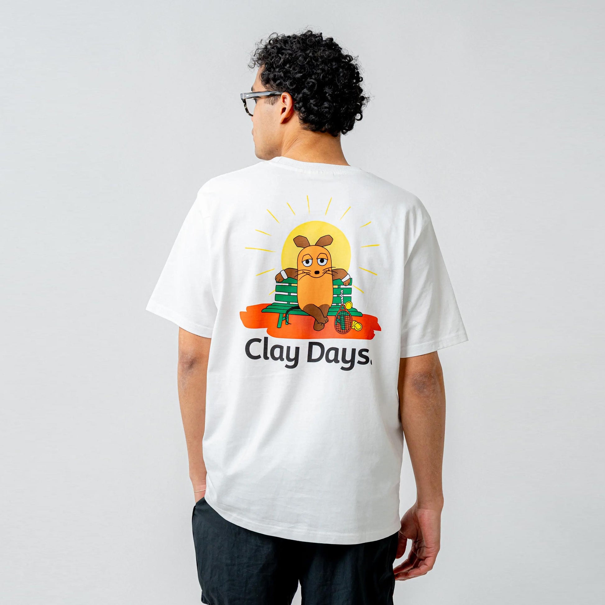 Lobster & Lemonade Maus Clay Days – '94 Campus T-shirt Unisex - blanc