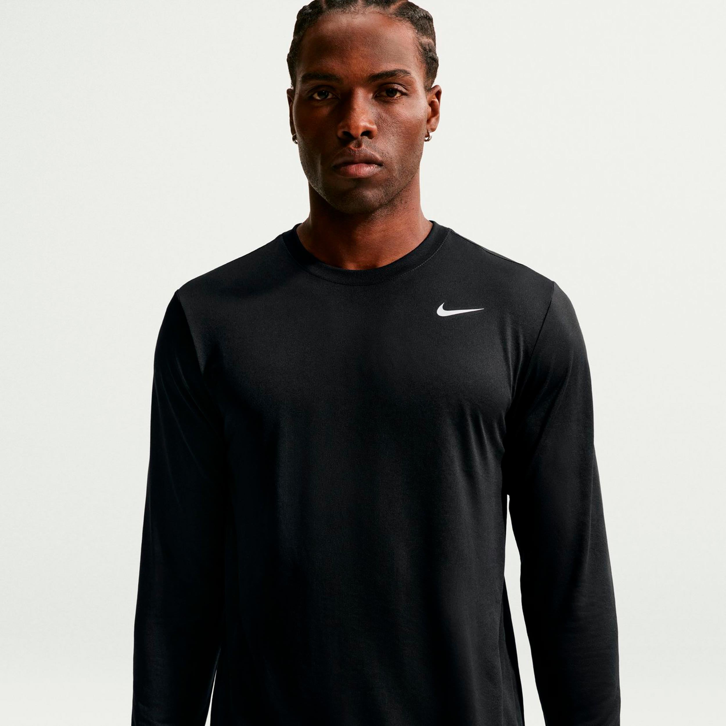 Nike Dri-Fit Haut manches longues Hommes - noir