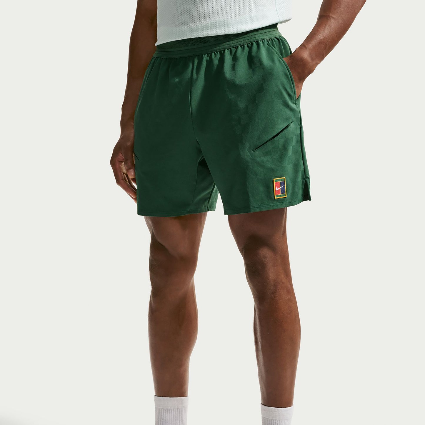 Nike Court Dri-Fit Slam Pantaloncini Uomini - verde scuro