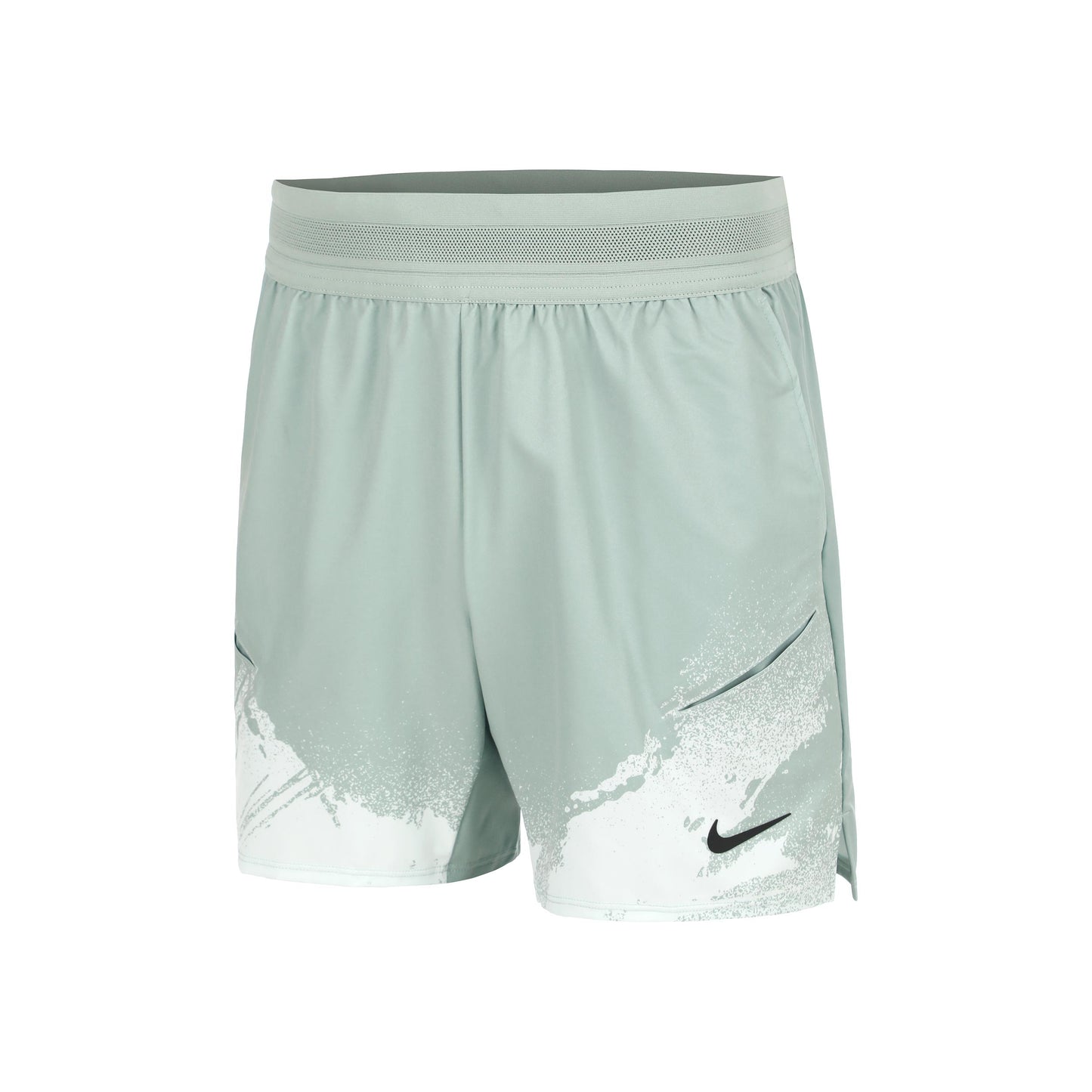 Nike Court Dri-Fit Slam Pantaloncini Uomini - grigio-verde, nero