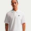 Club Pique Polo Hommes - blanc, noir