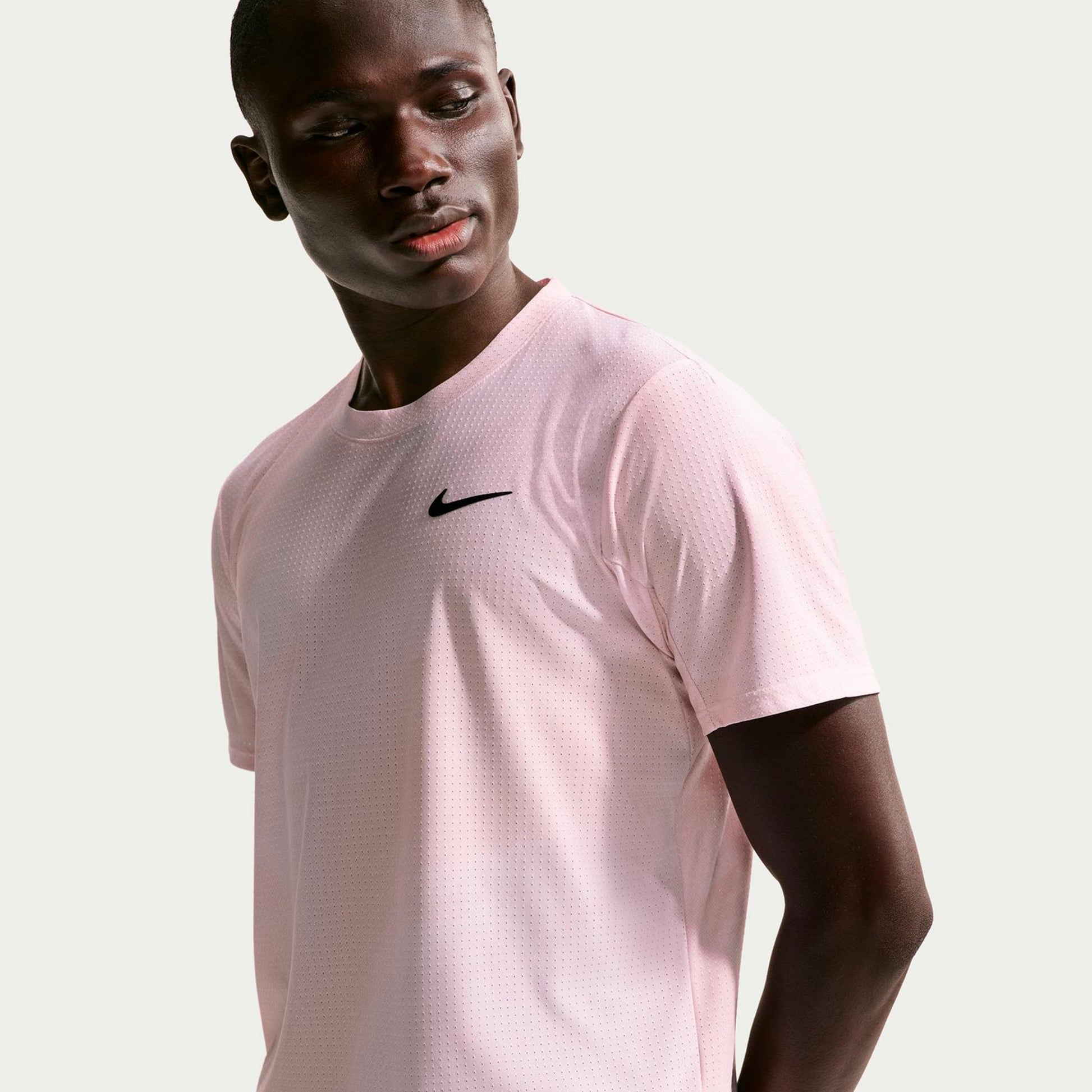 Nike Court Dri-Fit Advantage Slam T-shirt Hommes - rose, vieux rose