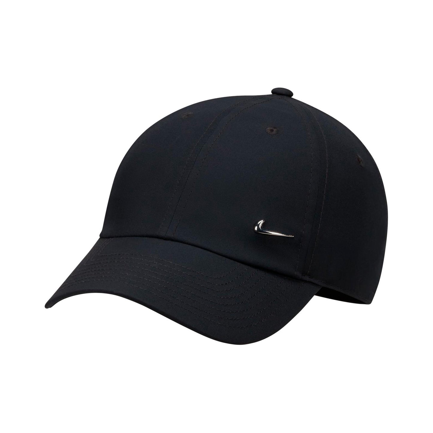 Nike Dri-Fit Club Metal Swoosh Casquette Unisex - noir