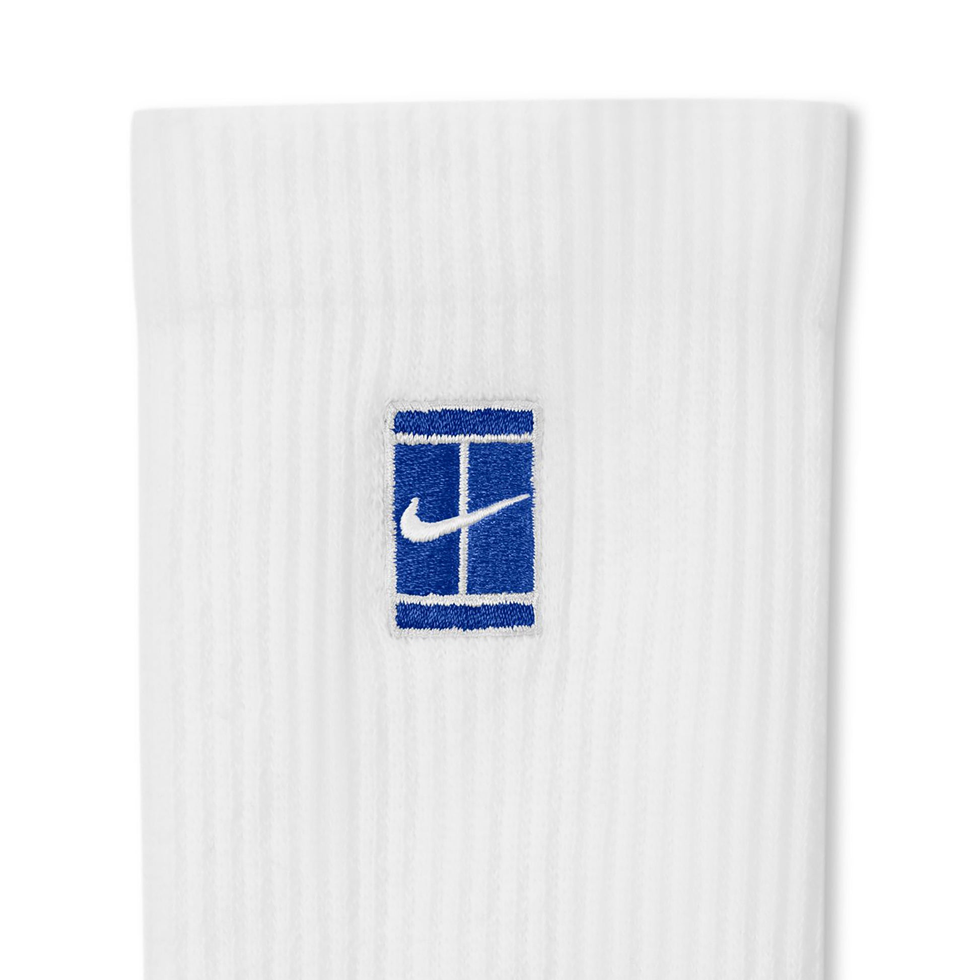 Nike Crew Chaussettes de tennis Pack de 3 Unisex - blanc, bleu