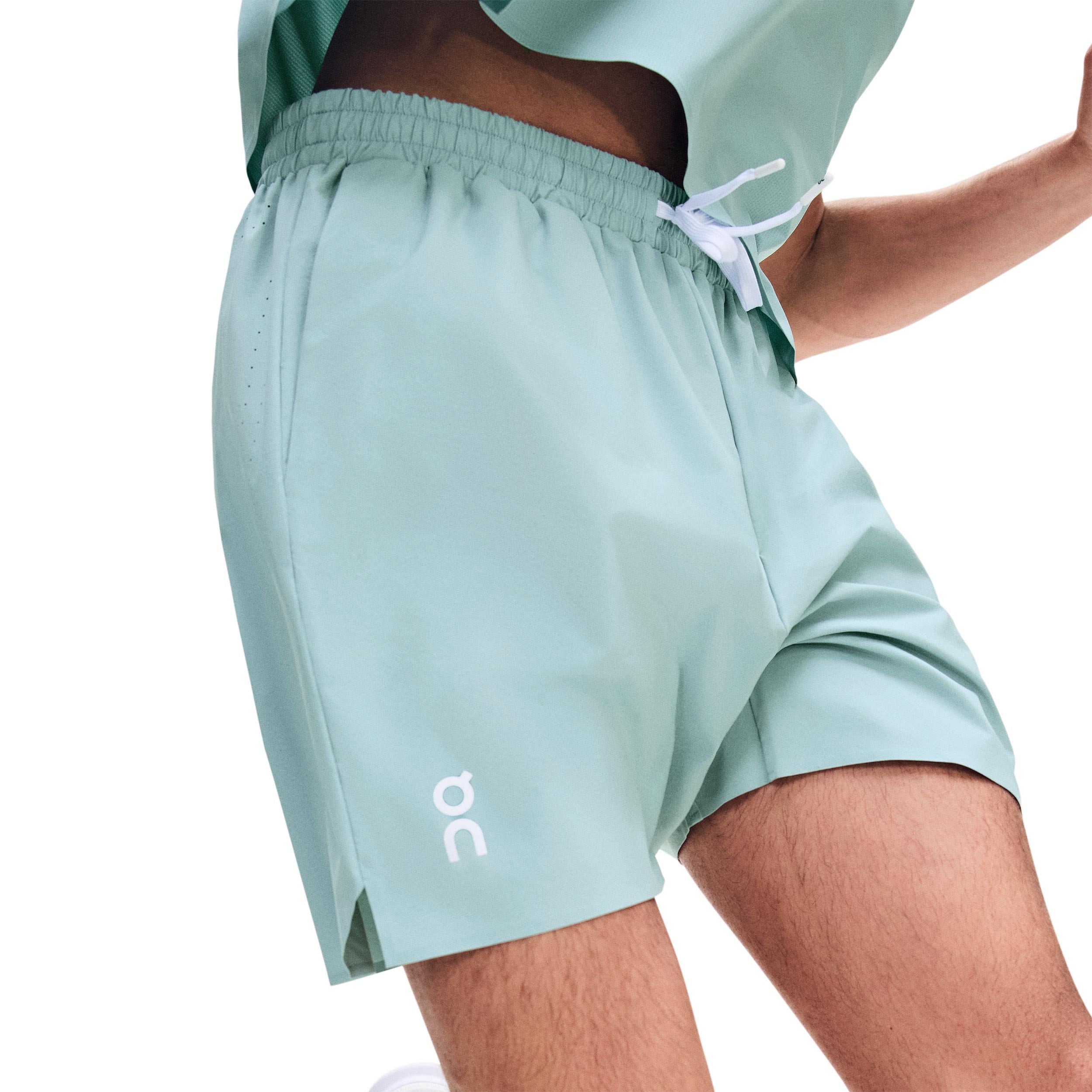 On 5" Court Shorts Pantaloncini Uomini - grigio-blu