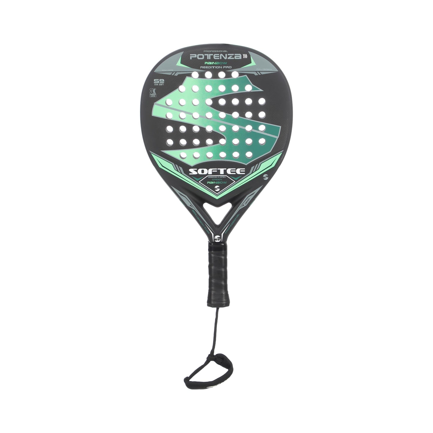 Softee Potenza Rainbow   Padelschläger