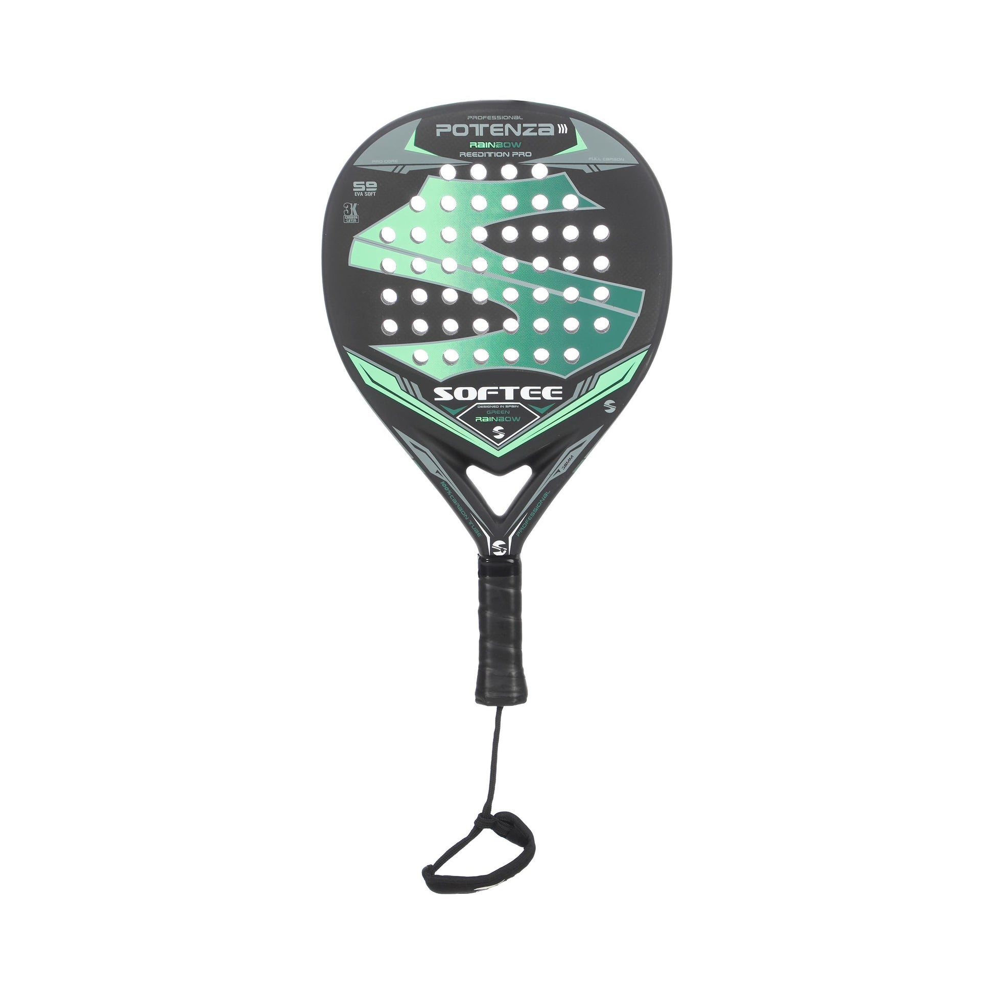 Softee Potenza Rainbow   Padelschläger