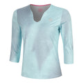 Freeze Out V-Neck Printed  Manica lunga Donna - menta