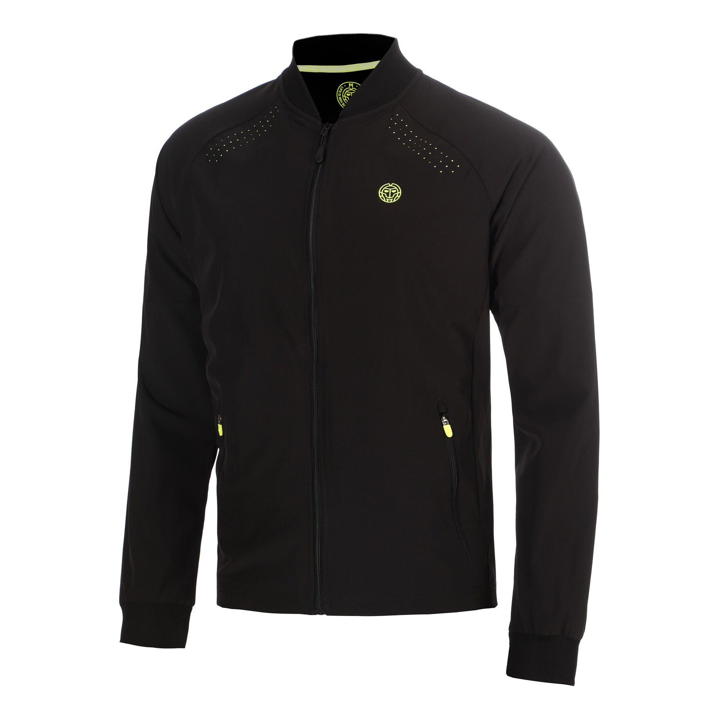 BIDI BADU Night Flash Lasercut Giacca da allenamento Uomini - nero
