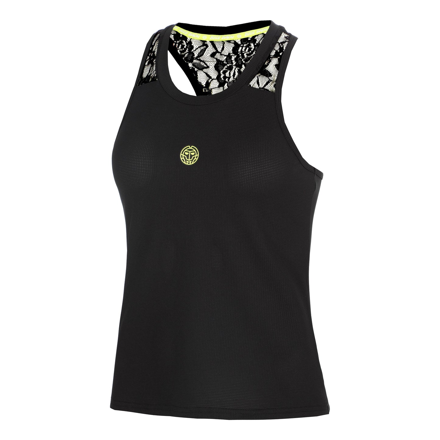 BIDI BADU Night Flash Racerback Lace Débardeur tank top Femmes - noir