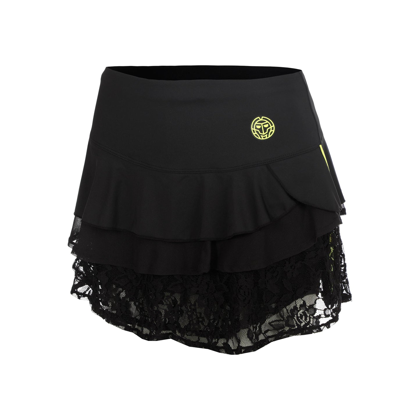 BIDI BADU Night Flash Layering Lace Gonna Donna - nero