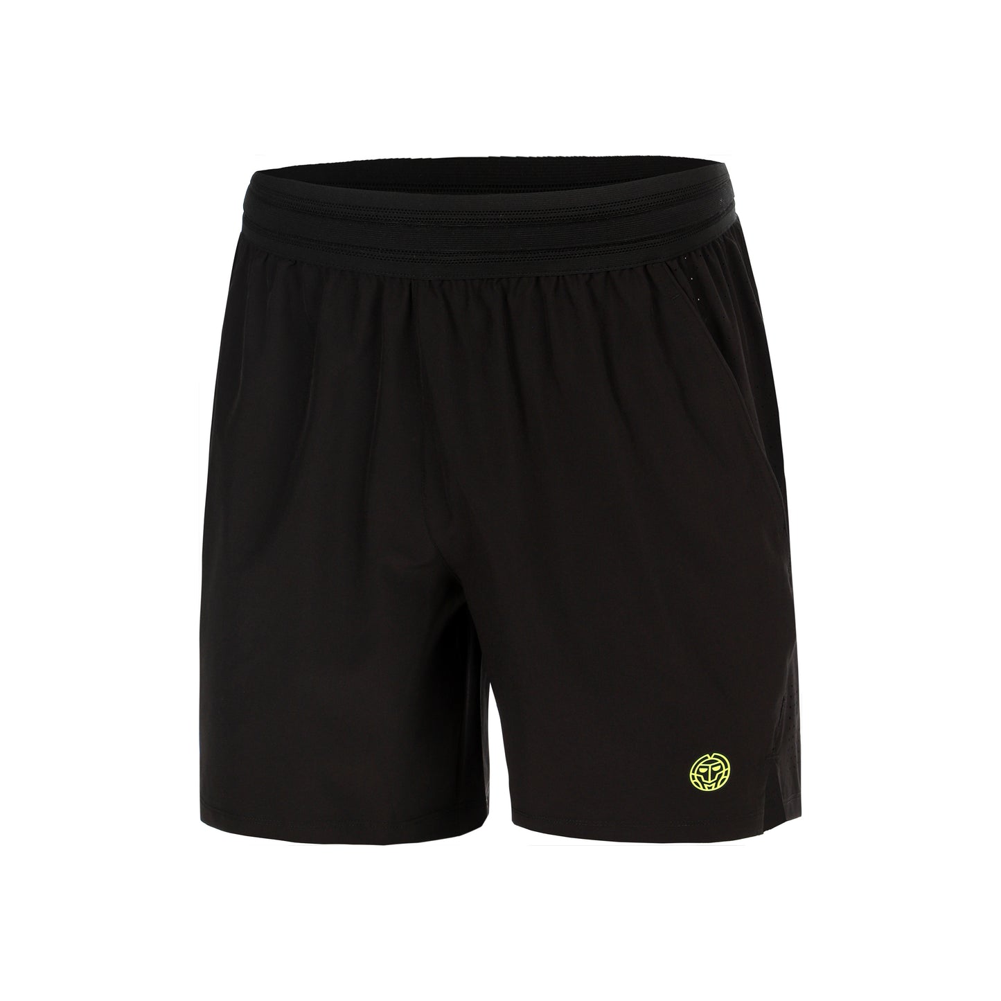 BIDI BADU Night Flash Lasercut Shorts Herren - schwarz