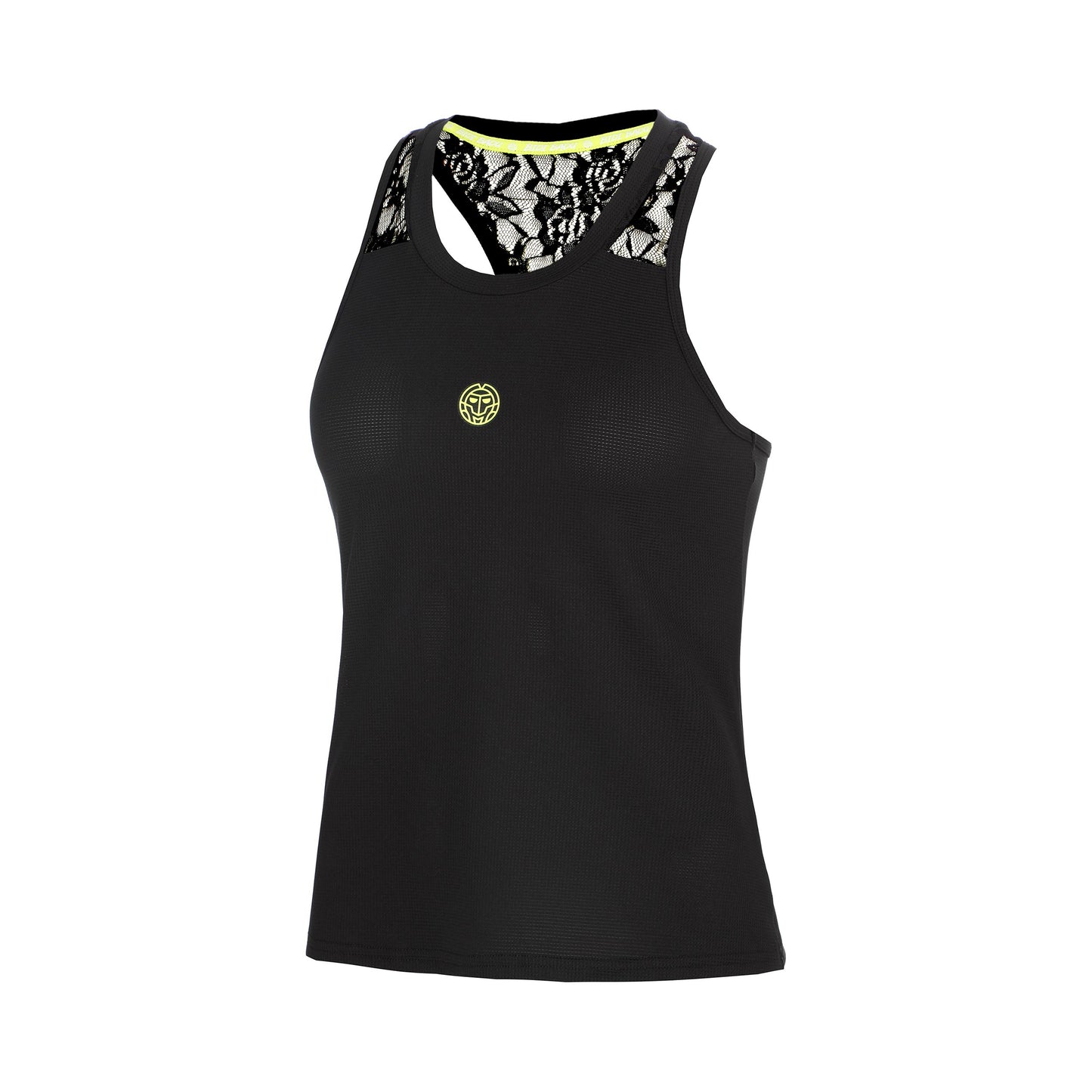 BIDI BADU Night Flash Racerback Lace Canottiera Ragazze - nero
