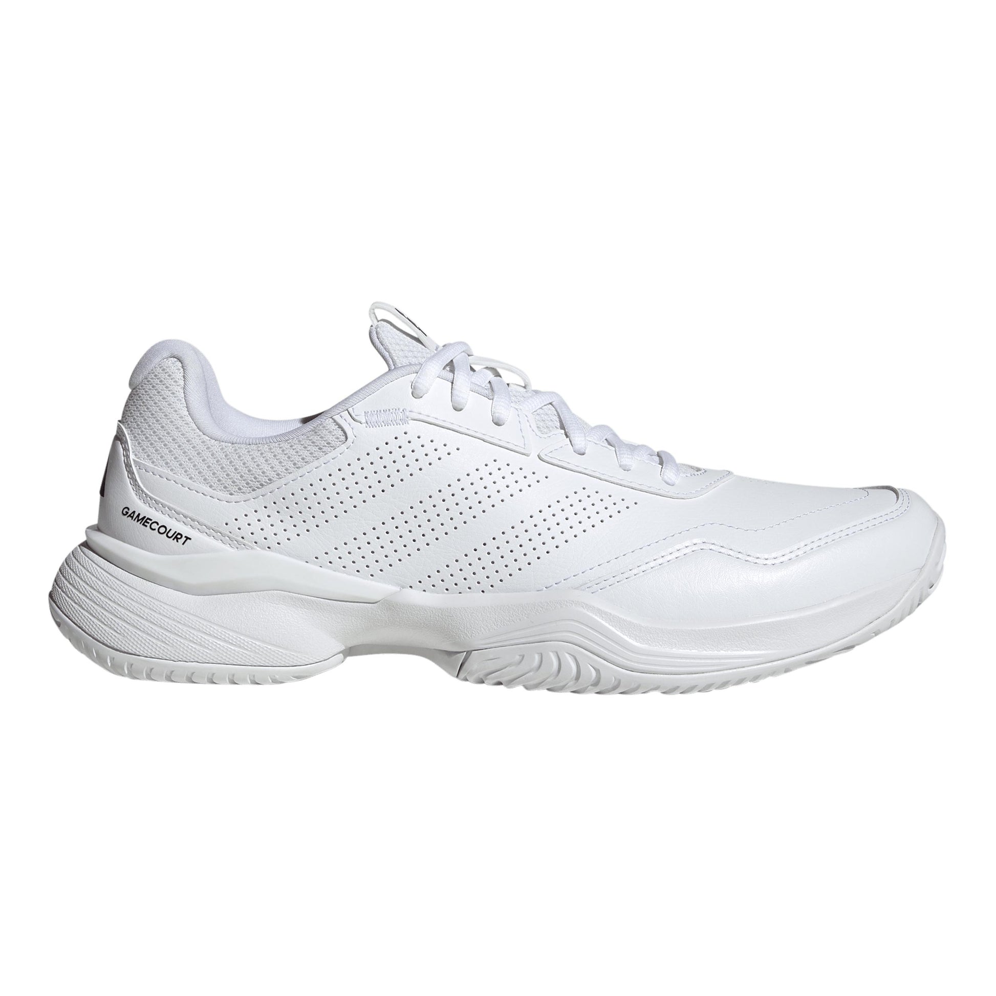adidas GameCourt 3 Leather Chaussures toutes surfaces Hommes - blanc