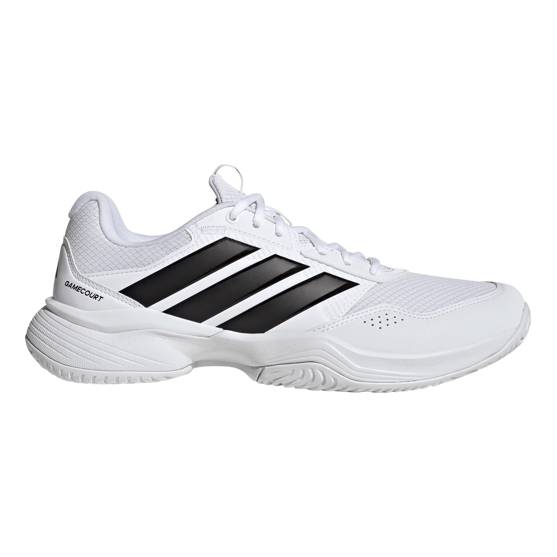 adidas GameCourt 3 Wide Scarpa per tutte le superfici Uomini - bianco, nero