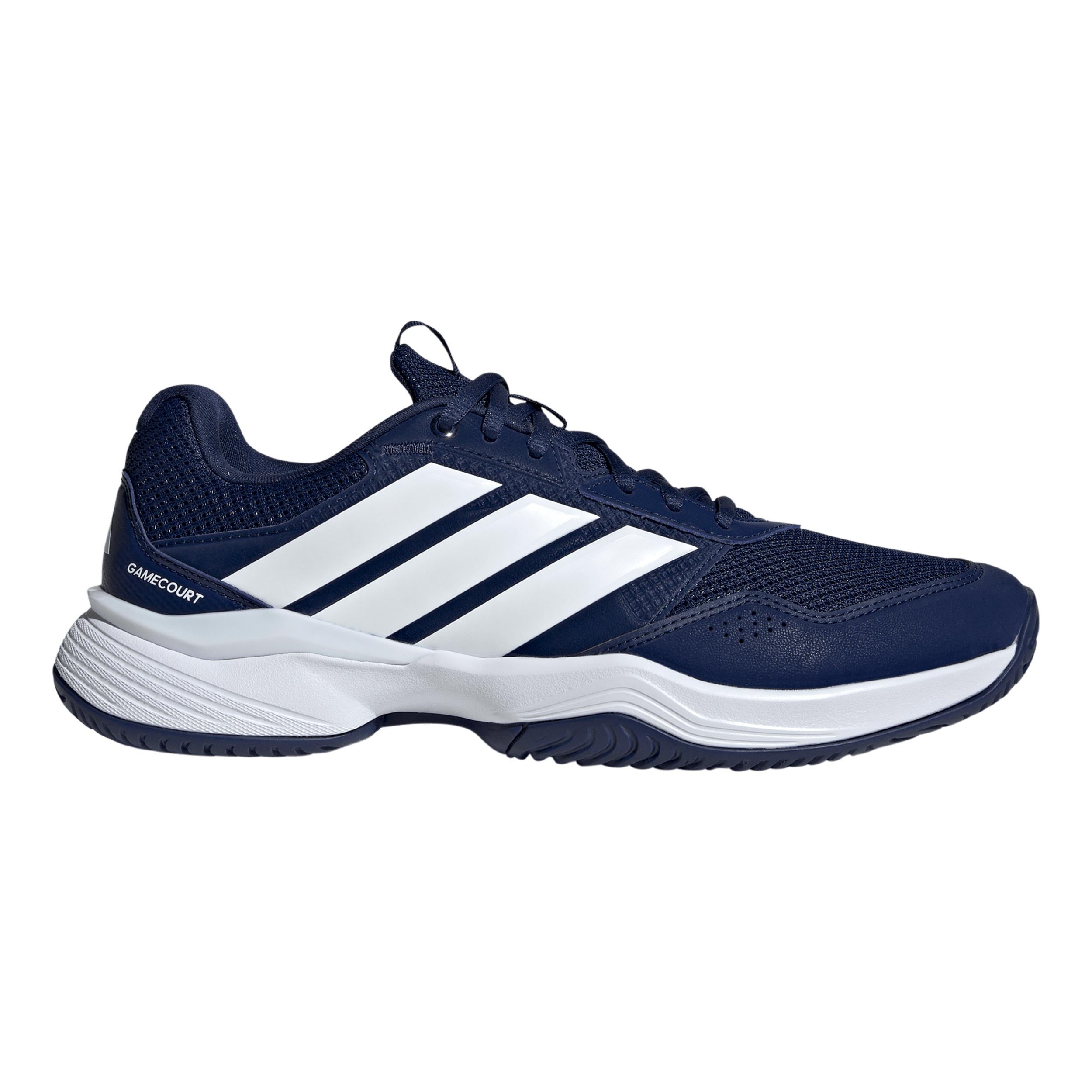 adidas GameCourt 3 Chaussures toutes surfaces Hommes - bleu foncé, blanc