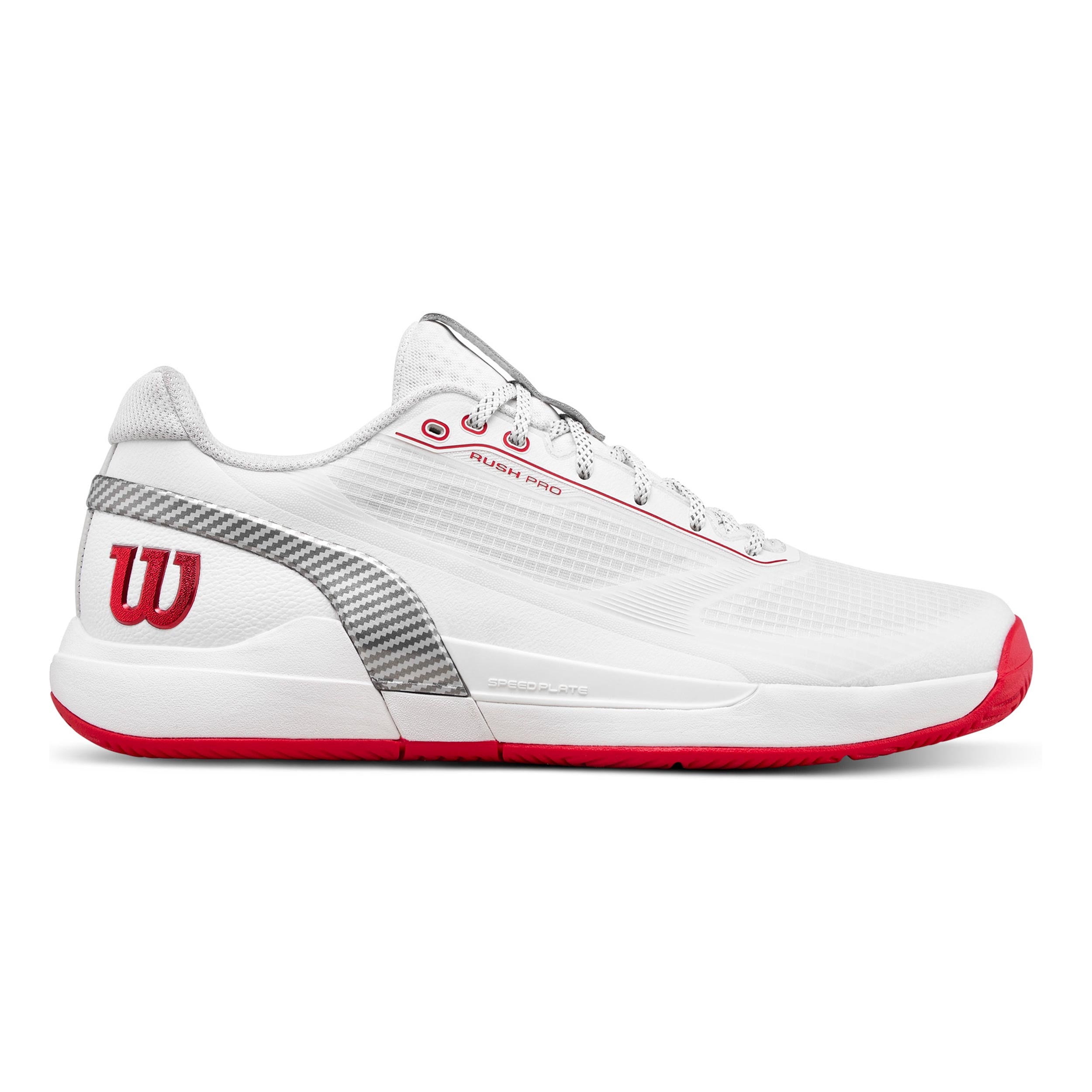 Wilson Rush Pro 5 CTC Scarpa per tutte le superfici Uomini - bianco, rosso