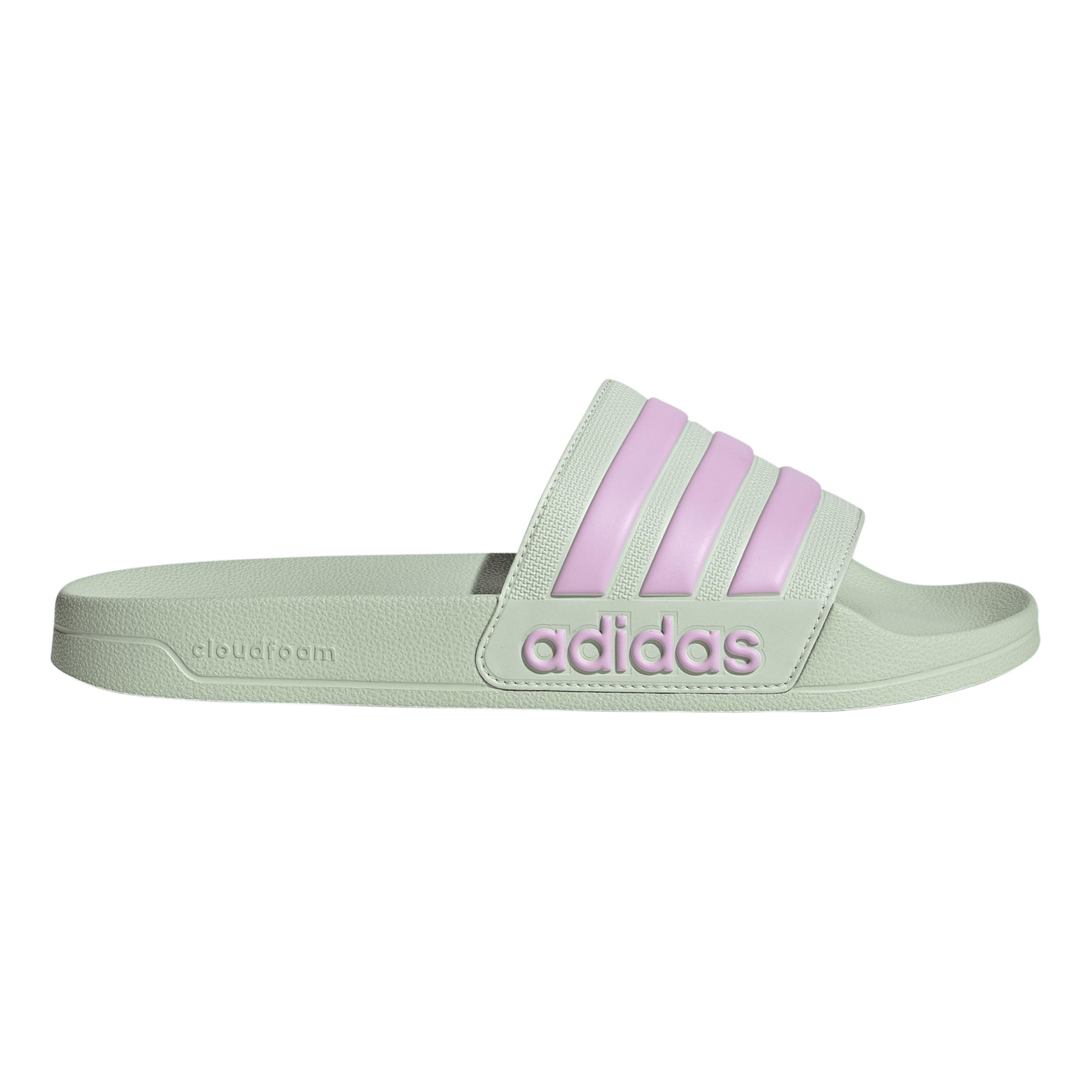 adidas Adilette Shower Badelatschen Unisex - mint, flieder