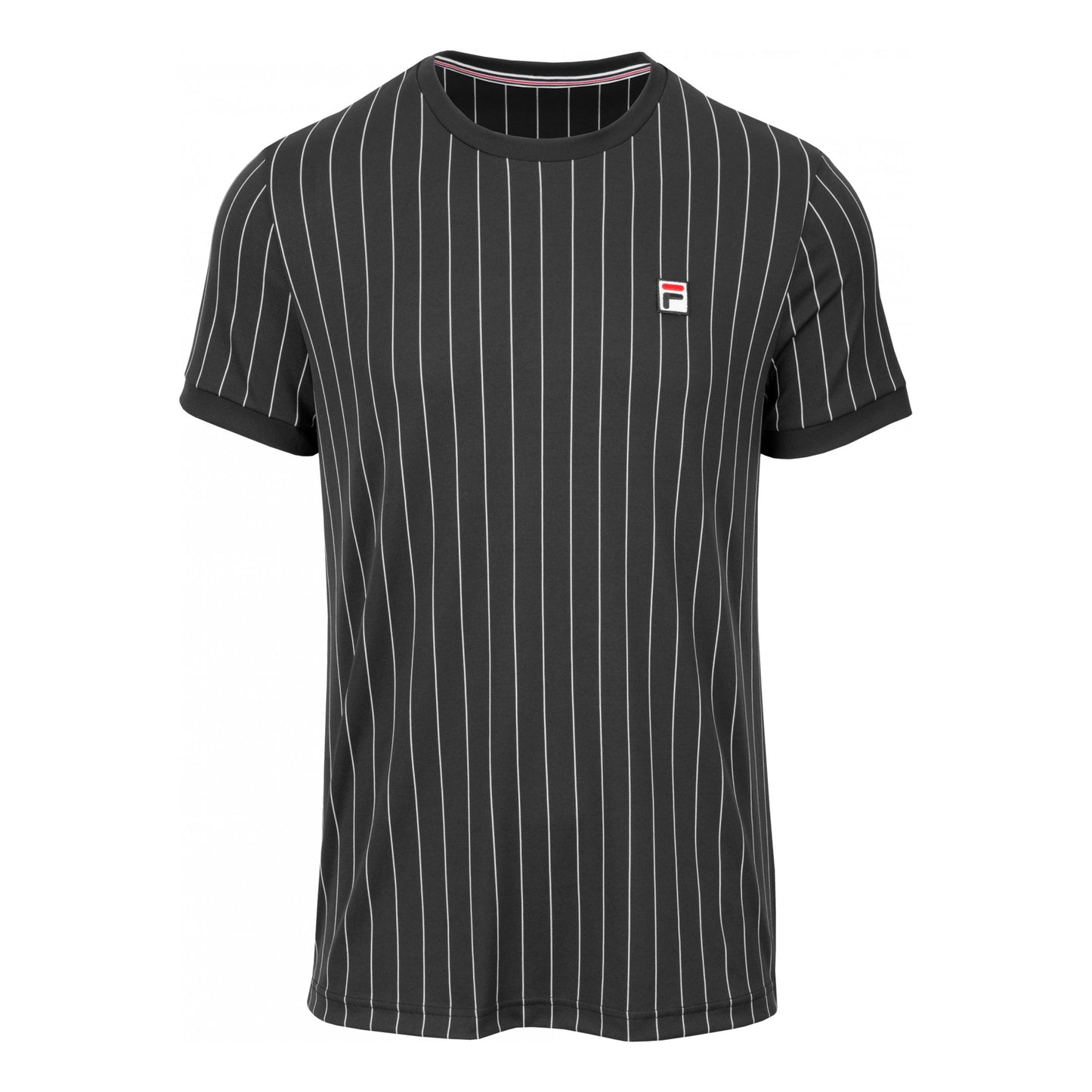 Fila BB1 Shirt Stripes Maglietta Uomini - nero, bianco