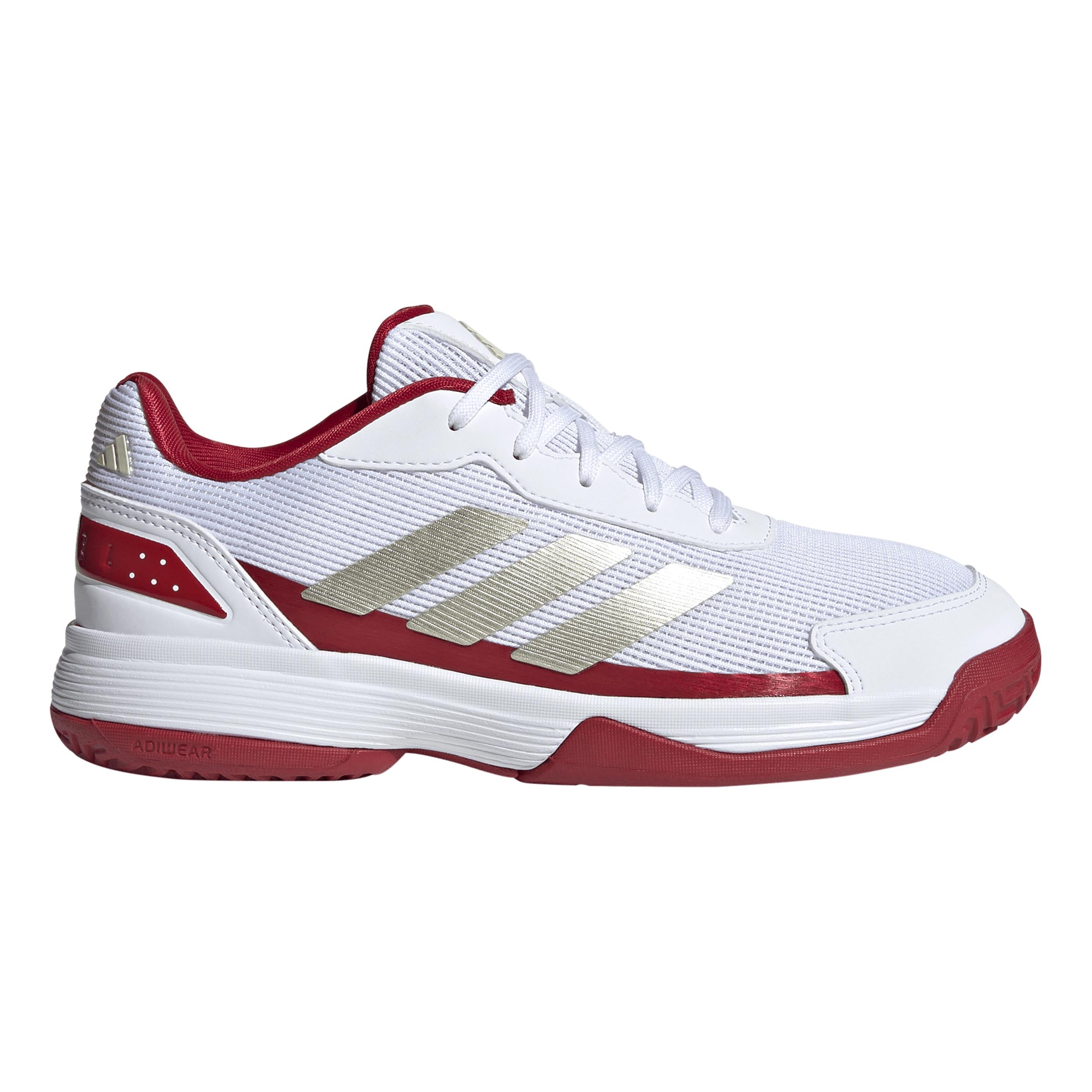 adidas Crazyquick Scarpa da padel Bambini - bianco, rosso