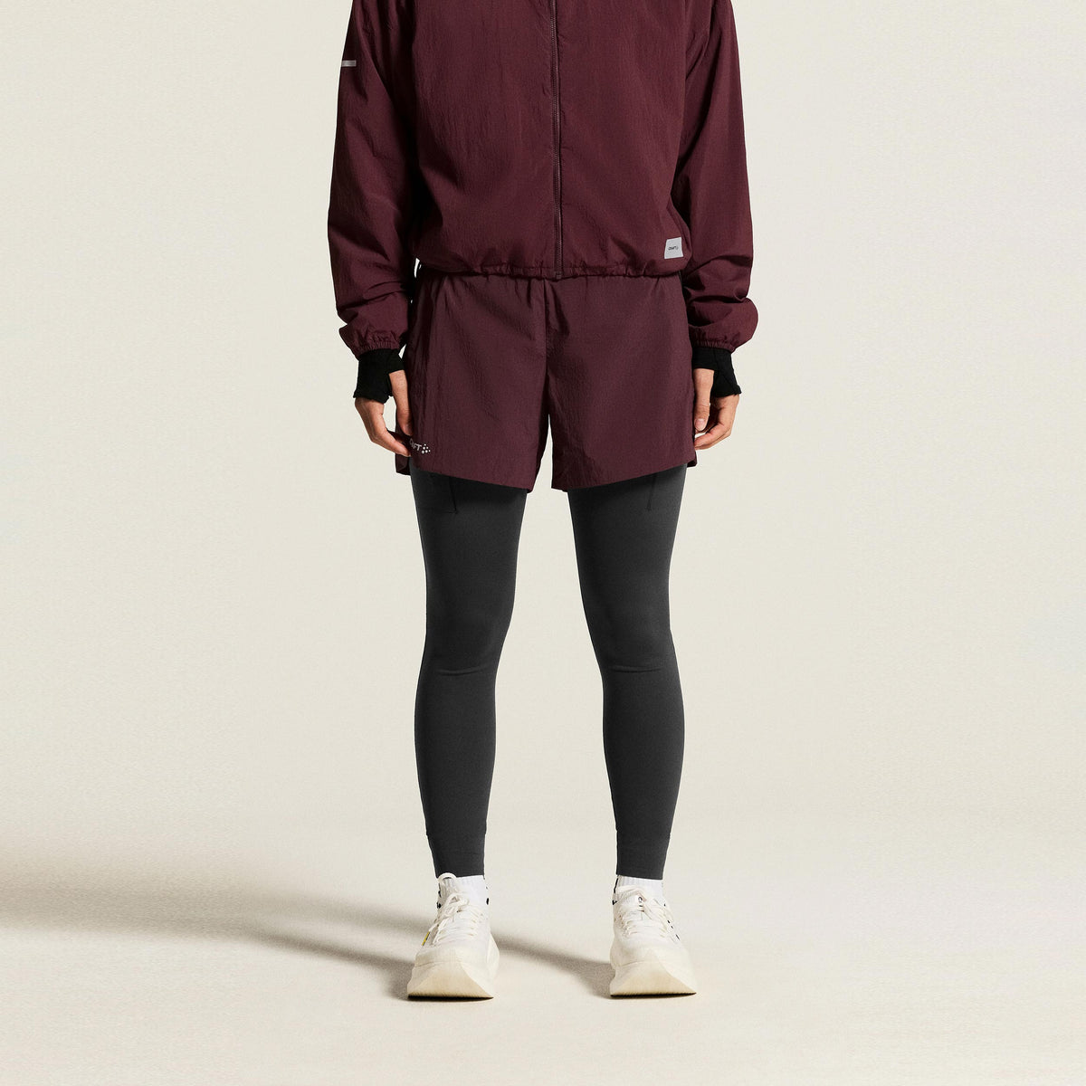 Craft SubZ Pantaloncini da corsa Donna - rosso