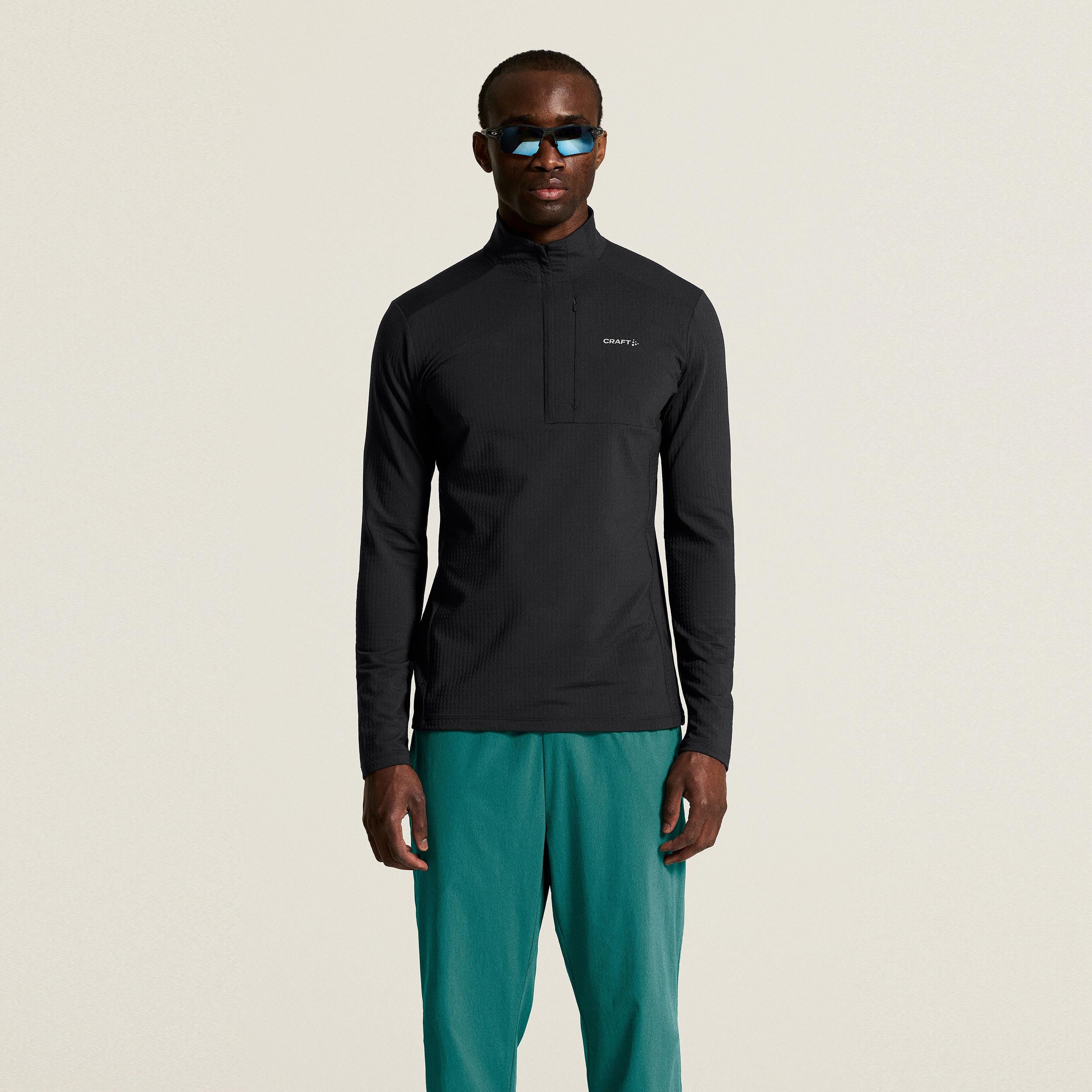 Craft Gain Thermal Maillot de course Hommes - noir