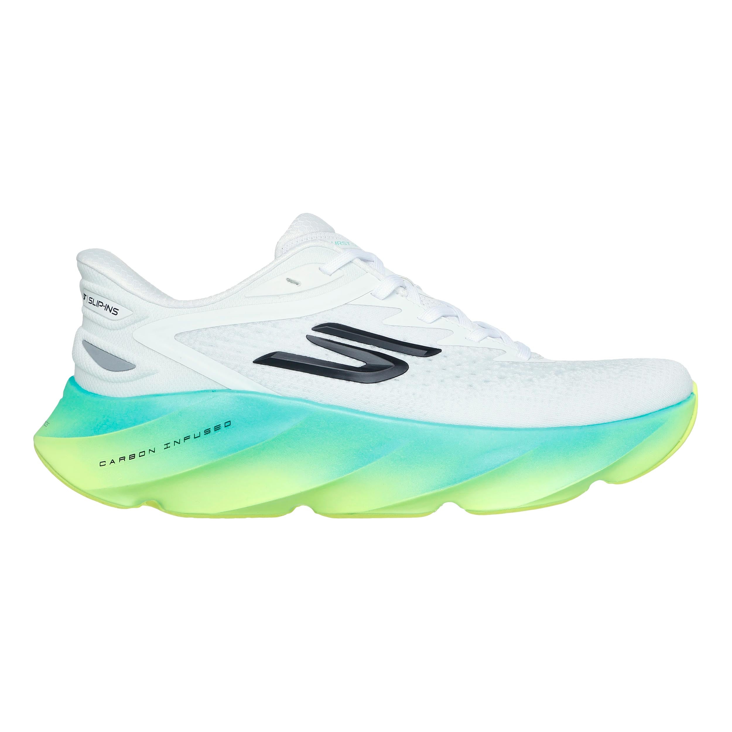 Skechers SKX Aero Burst Slip-In Scarpe neutrali Uomini - bianco, lime
