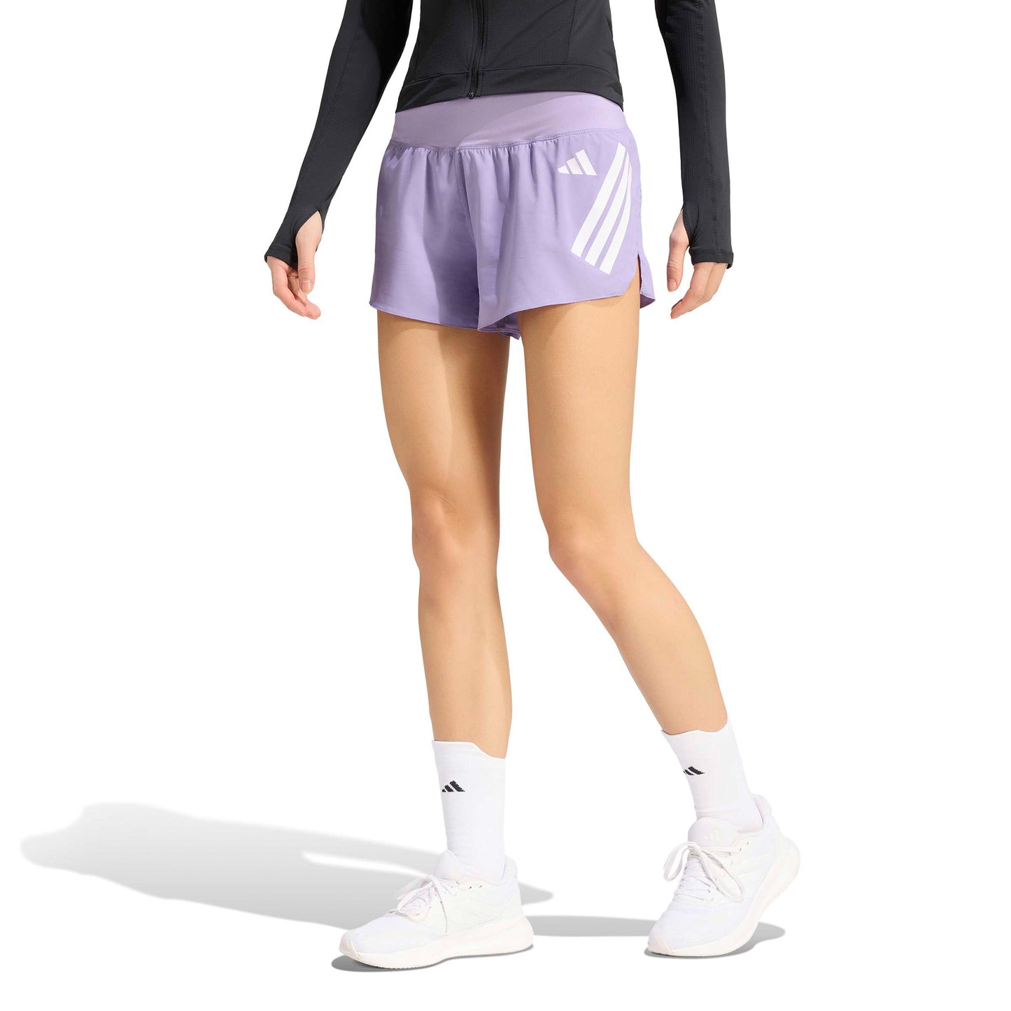 adidas adi365 3in Laufshorts Damen - lila