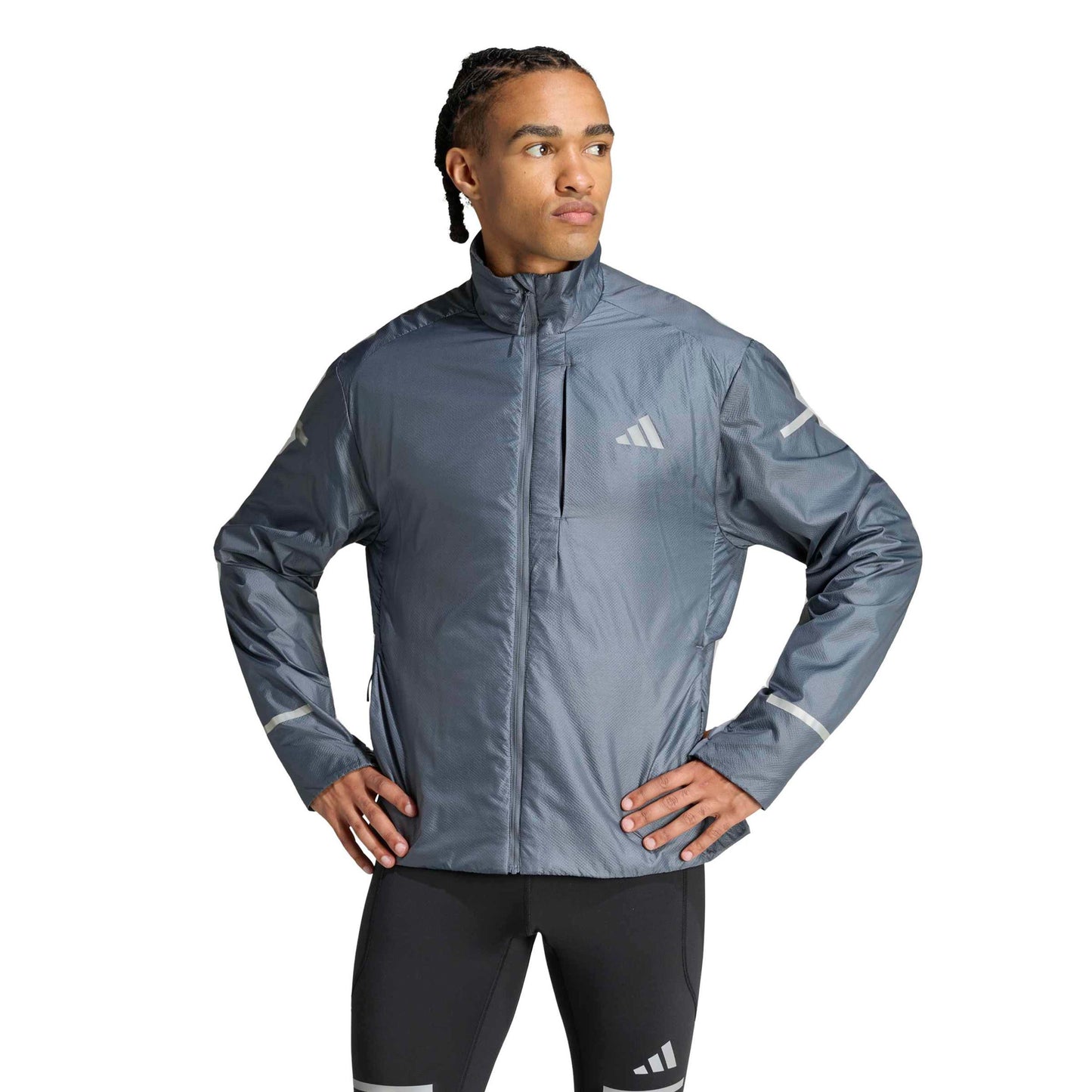 adidas adi365 Light Warm  Veste running Hommes - anthracite