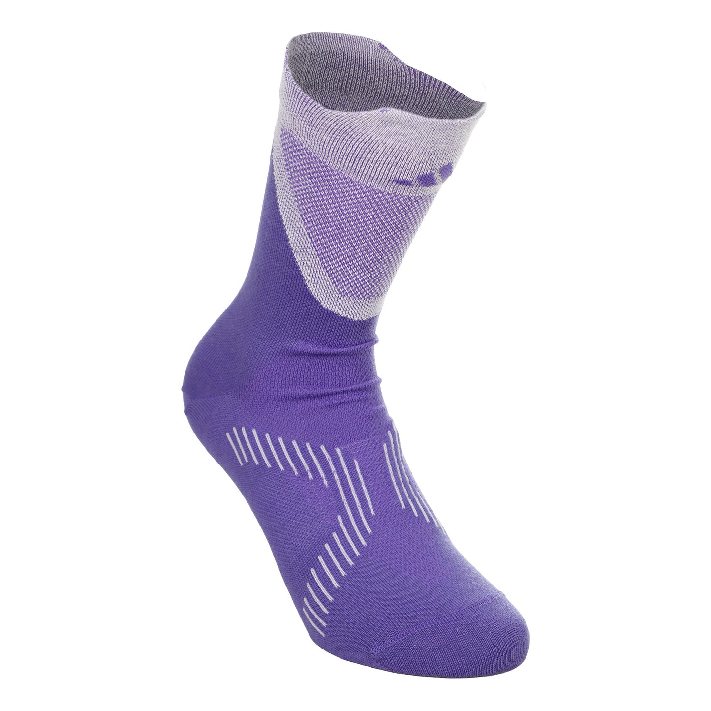 adidas Run Light Crew Laufsocken Unisex - lila