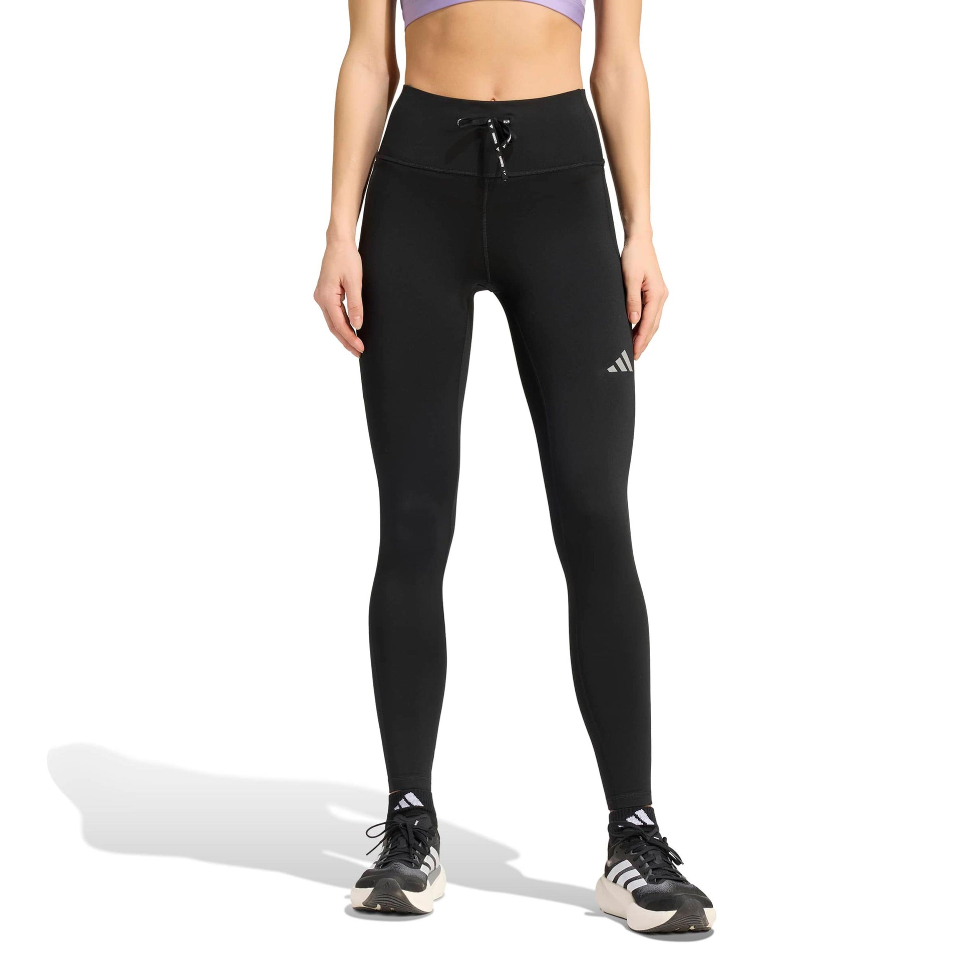 adidas Run Essentials Winterized Lauftight Damen - schwarz