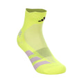 adizero Quarter Laufsocken Unisex - gelb, lila