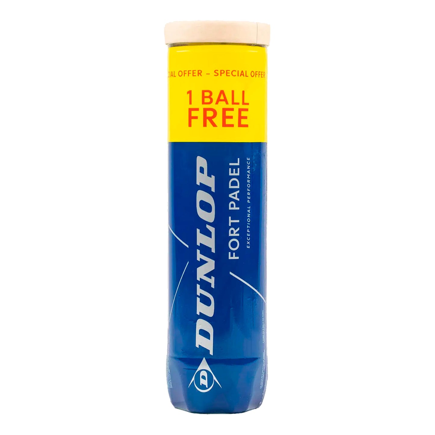 Dunlop Fort Padel 4er Dose