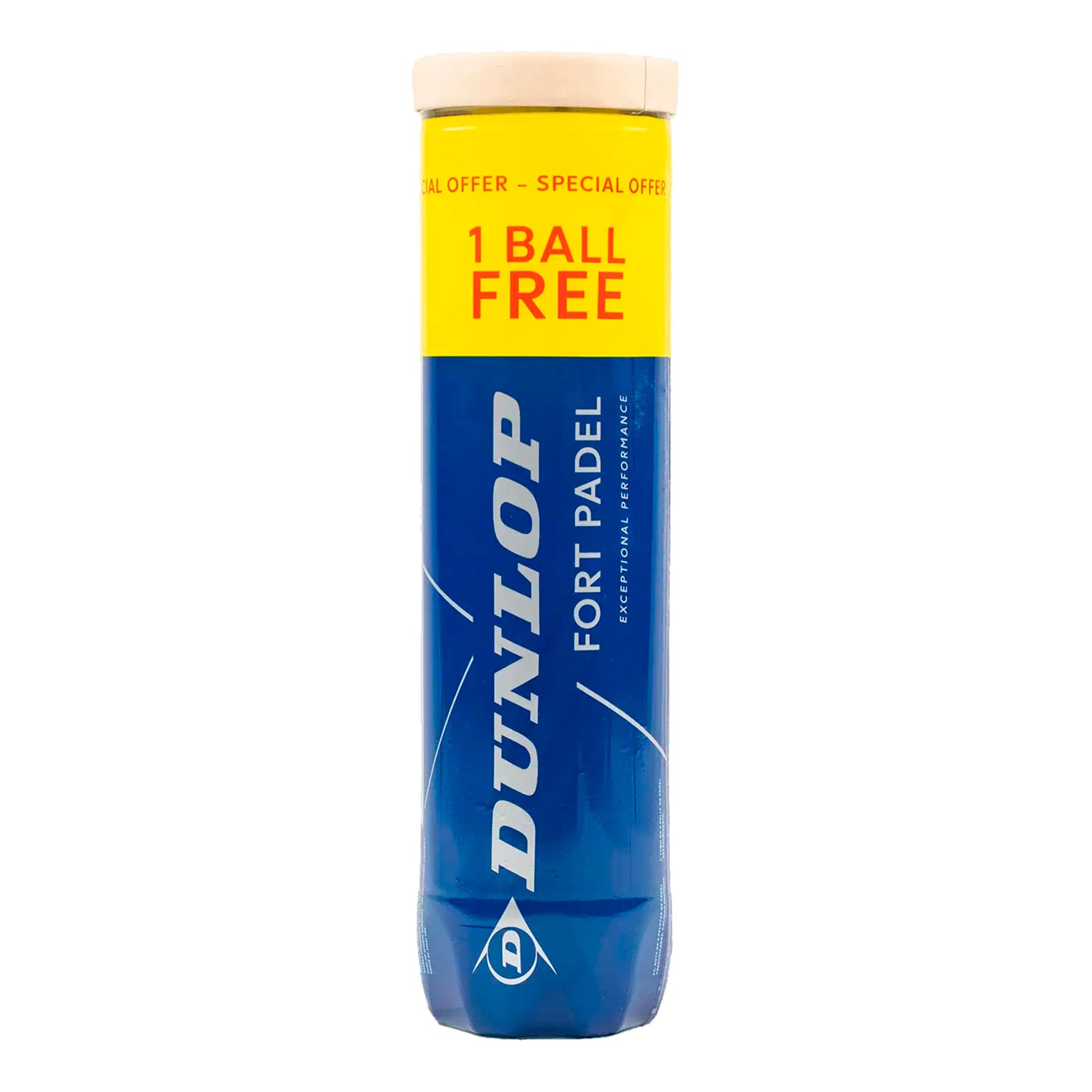 Dunlop Fort Padel 4er Dose