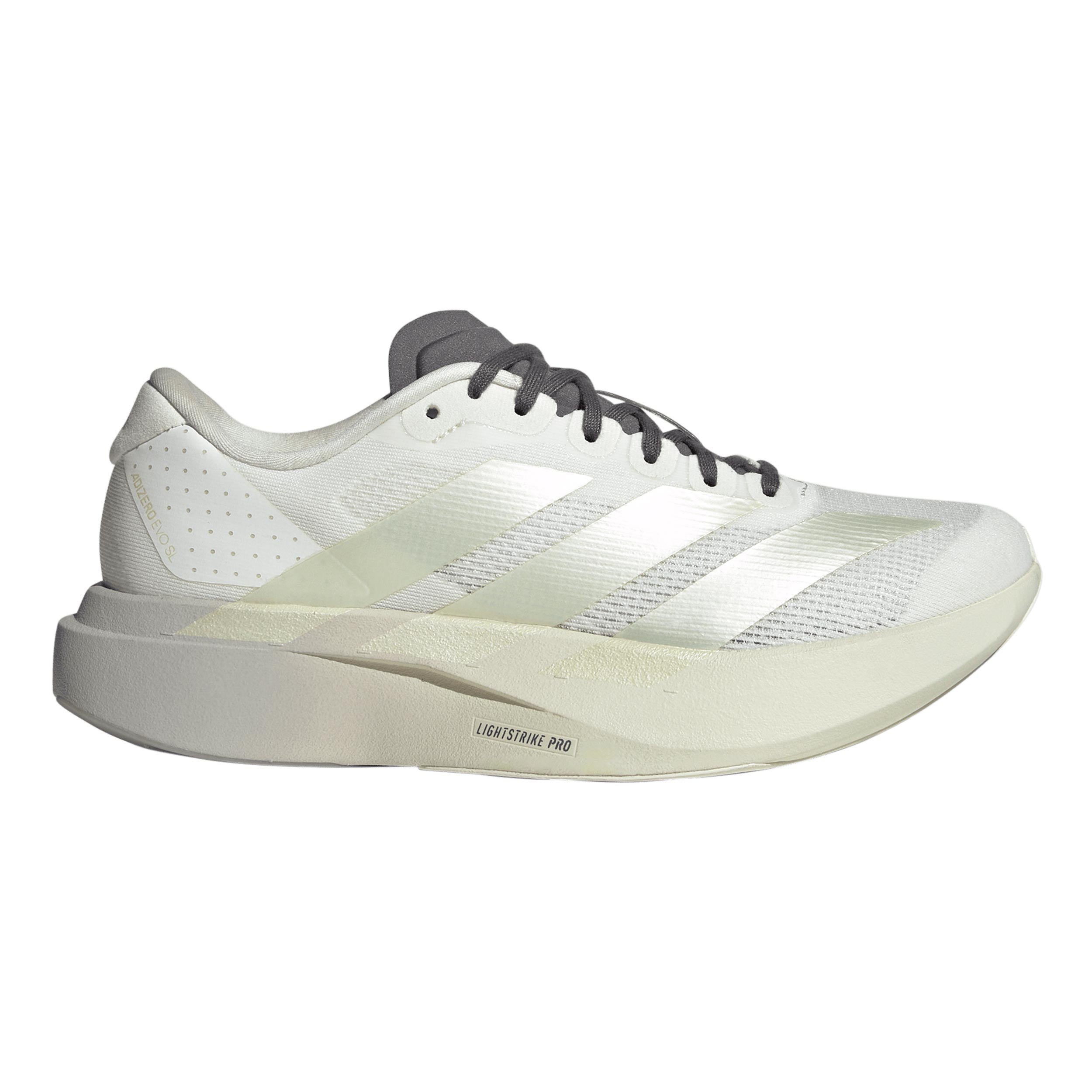 adidas adizero Evo SL Scarpa da competizione Donna - grigio chiaro, verde chiaro
