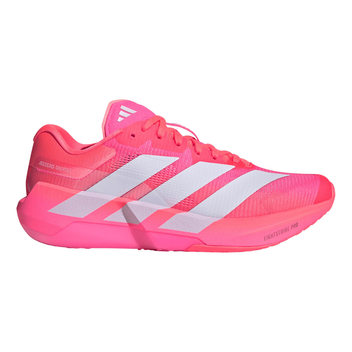 adidas adizero Dropset Pro Trainer Wettkampfschuh Damen - berry, silber
