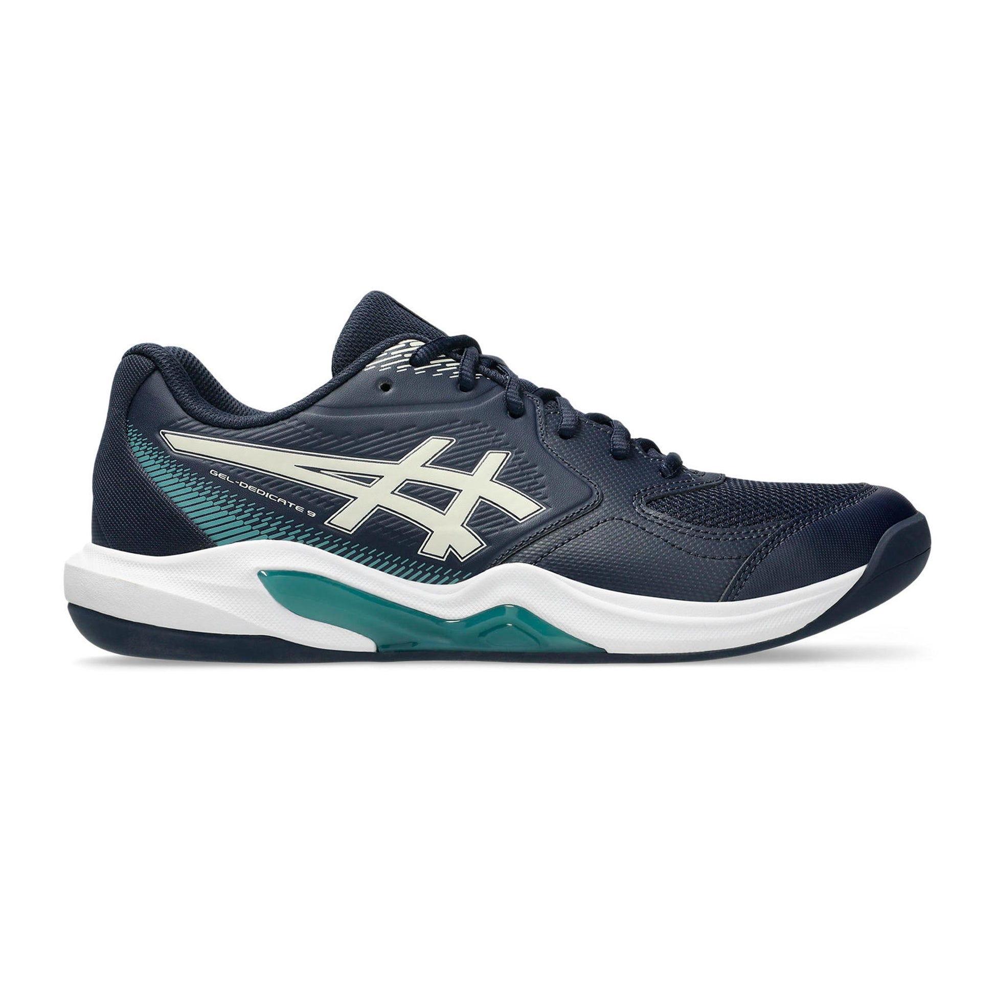 ASICS Gel-Dedicate 9 Teppichschuh Herren - dunkelblau, weiß