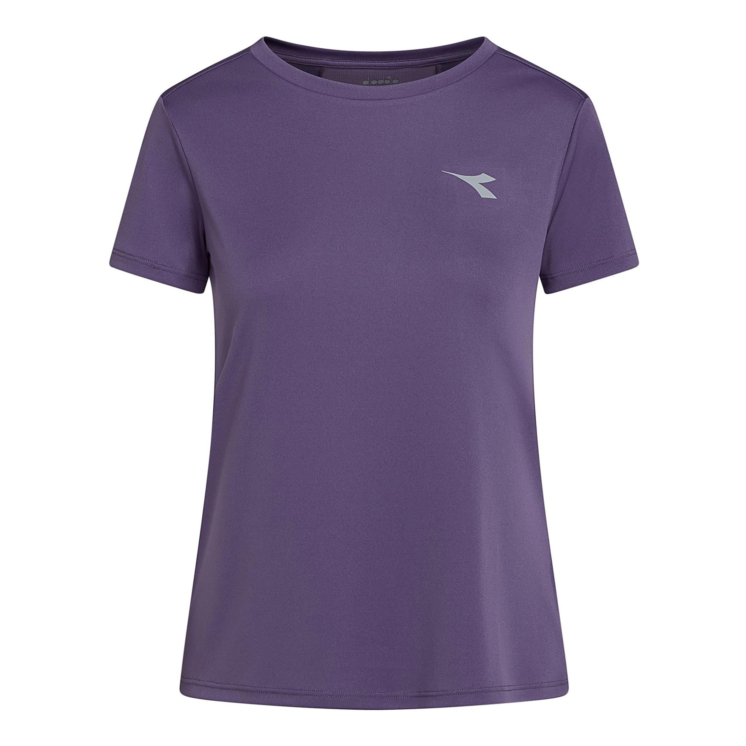 Diadora Court T-Shirt Damen - violett
