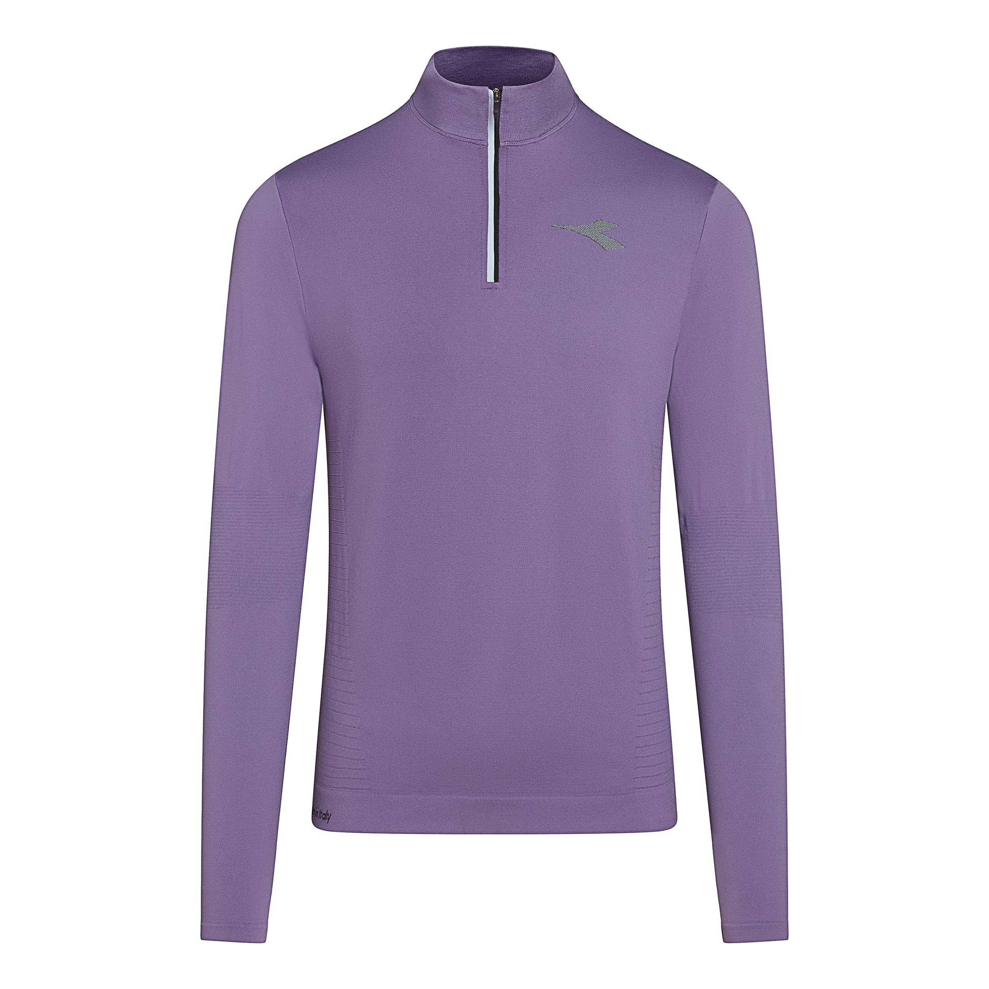 Diadora 1/2 Zip Stratouno Manica lunga Uomini - viola