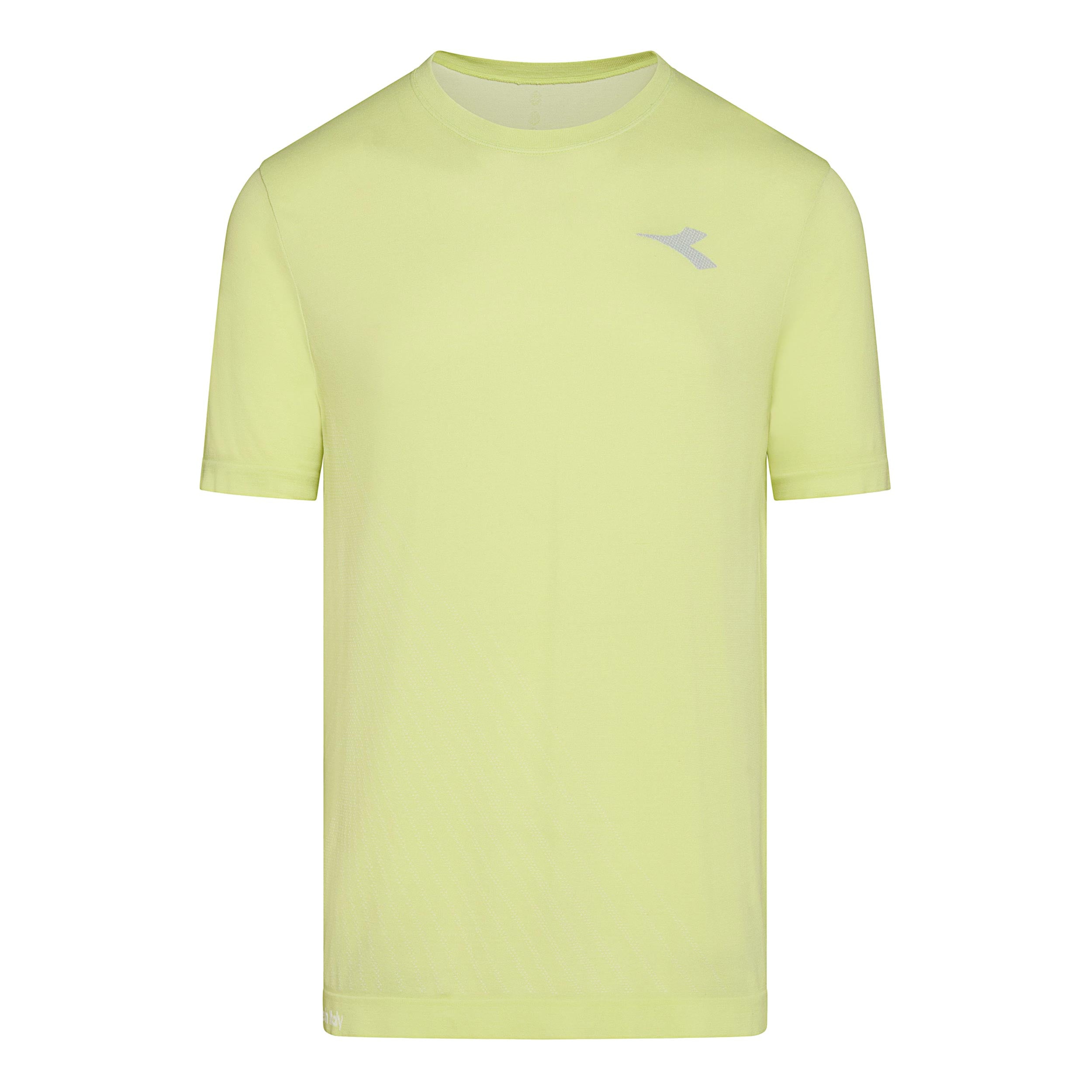 Diadora Stratouno T-shirt Hommes - jaune lemon