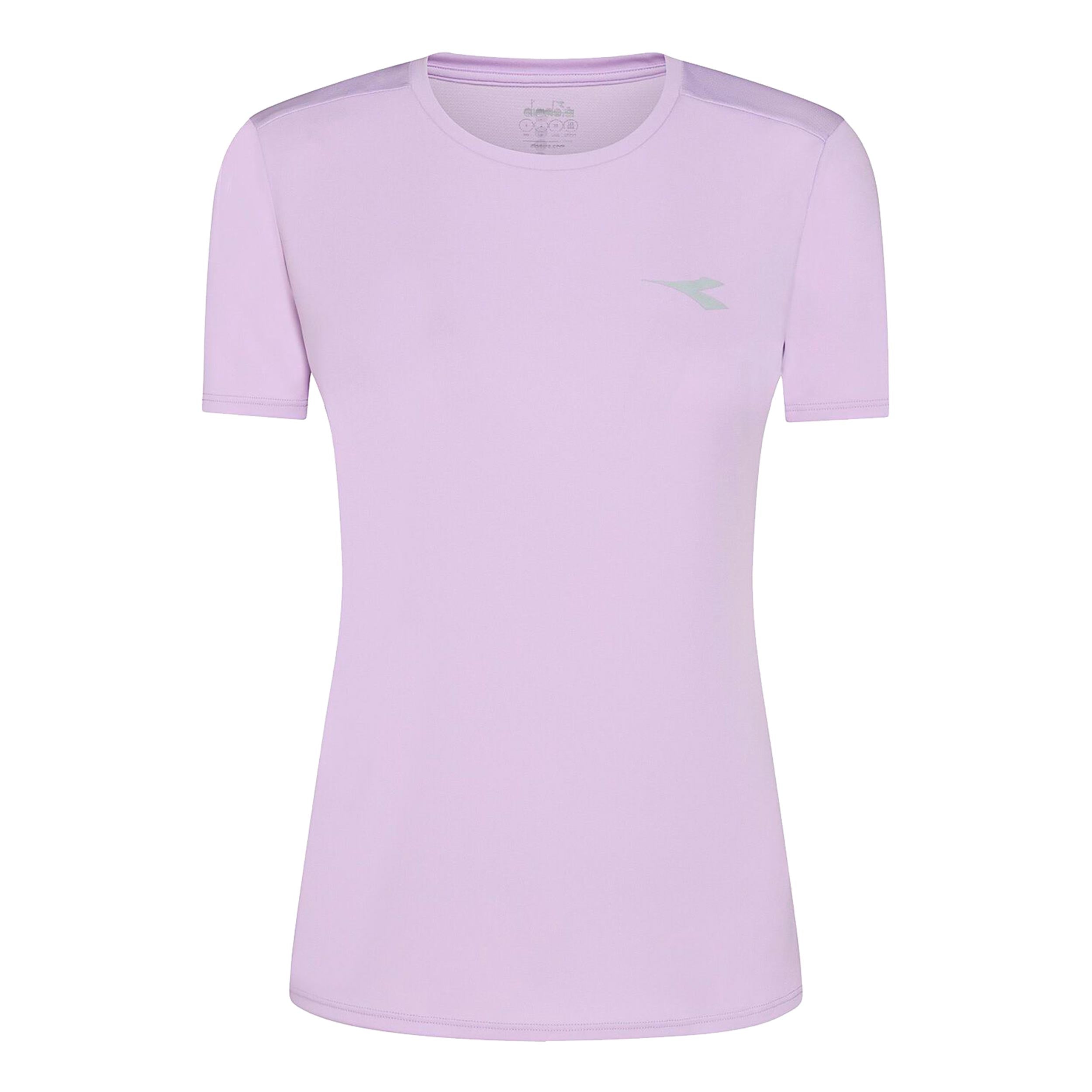 Diadora Run T-shirt Femmes - lilas
