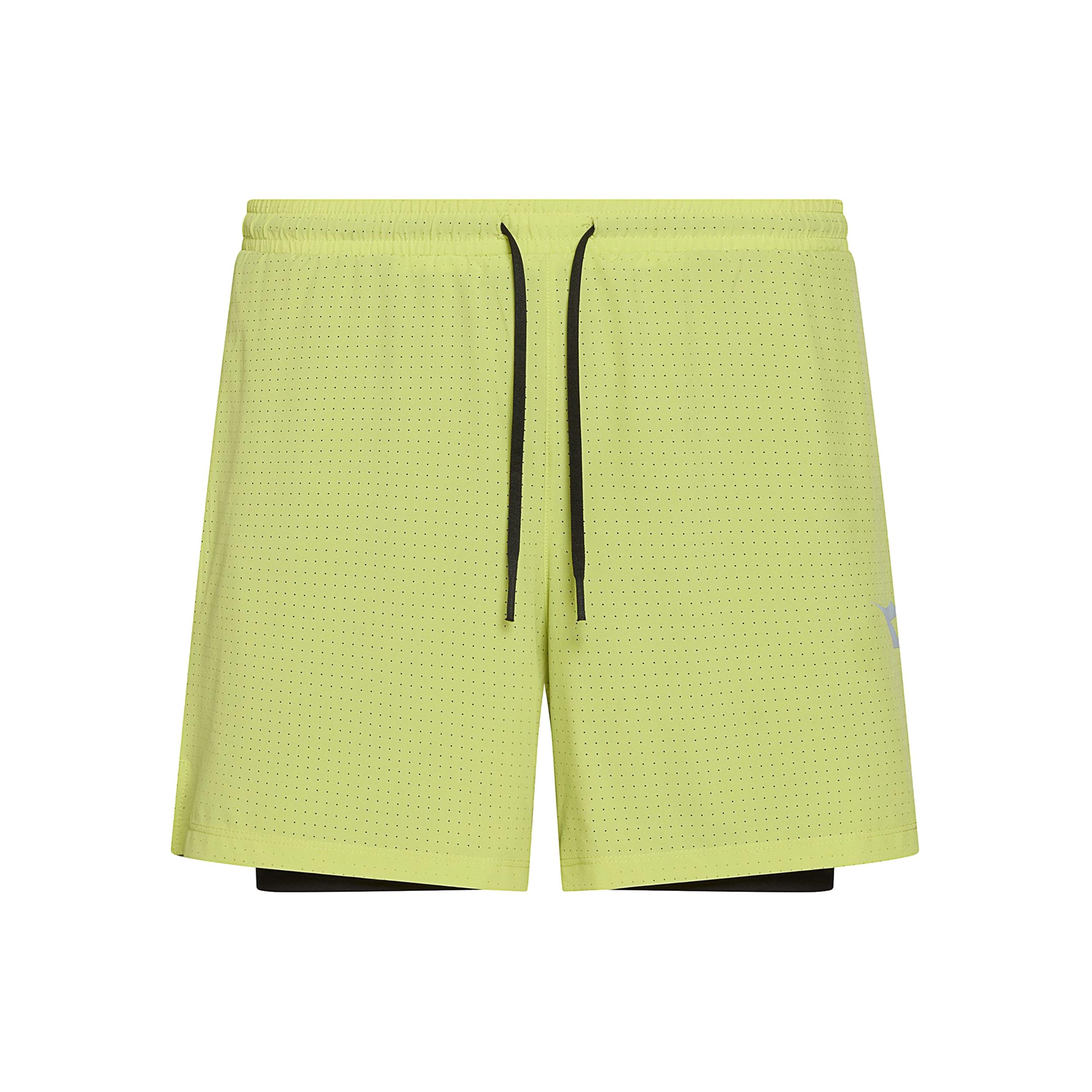Diadora 2in1 Shorts Herren - limette