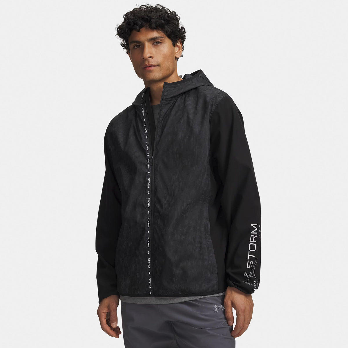 Under Armour Velociti ColdWeather Storm  Giacca da corsa Uomini - nero
