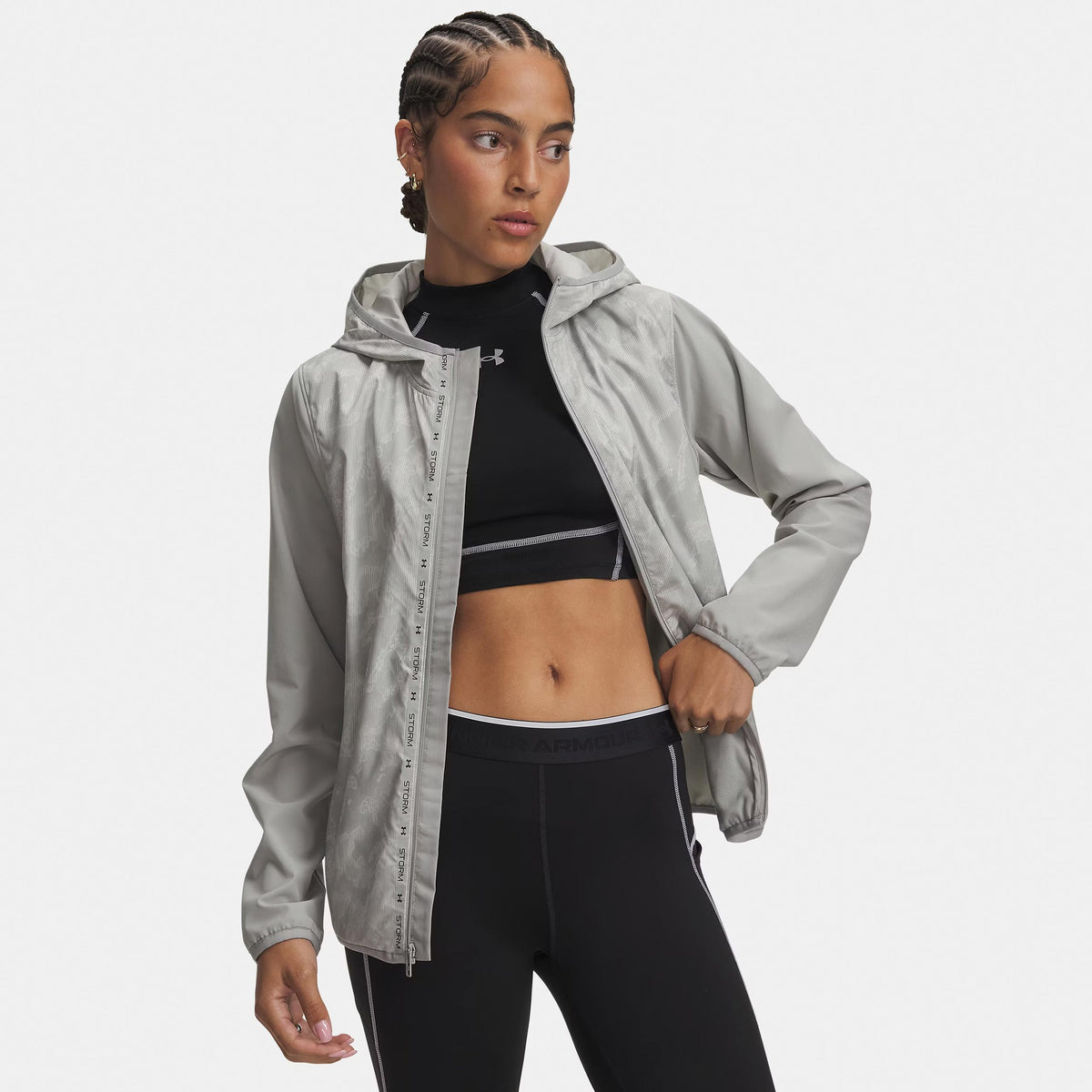 Under Armour Velociti ColdWeather Storm  Veste running Femmes - gris