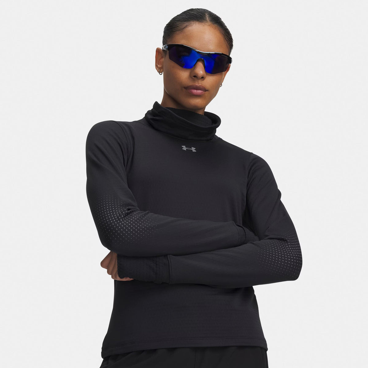 Under Armour Velociti ColdWeather Layer  Laufshirt Damen - schwarz